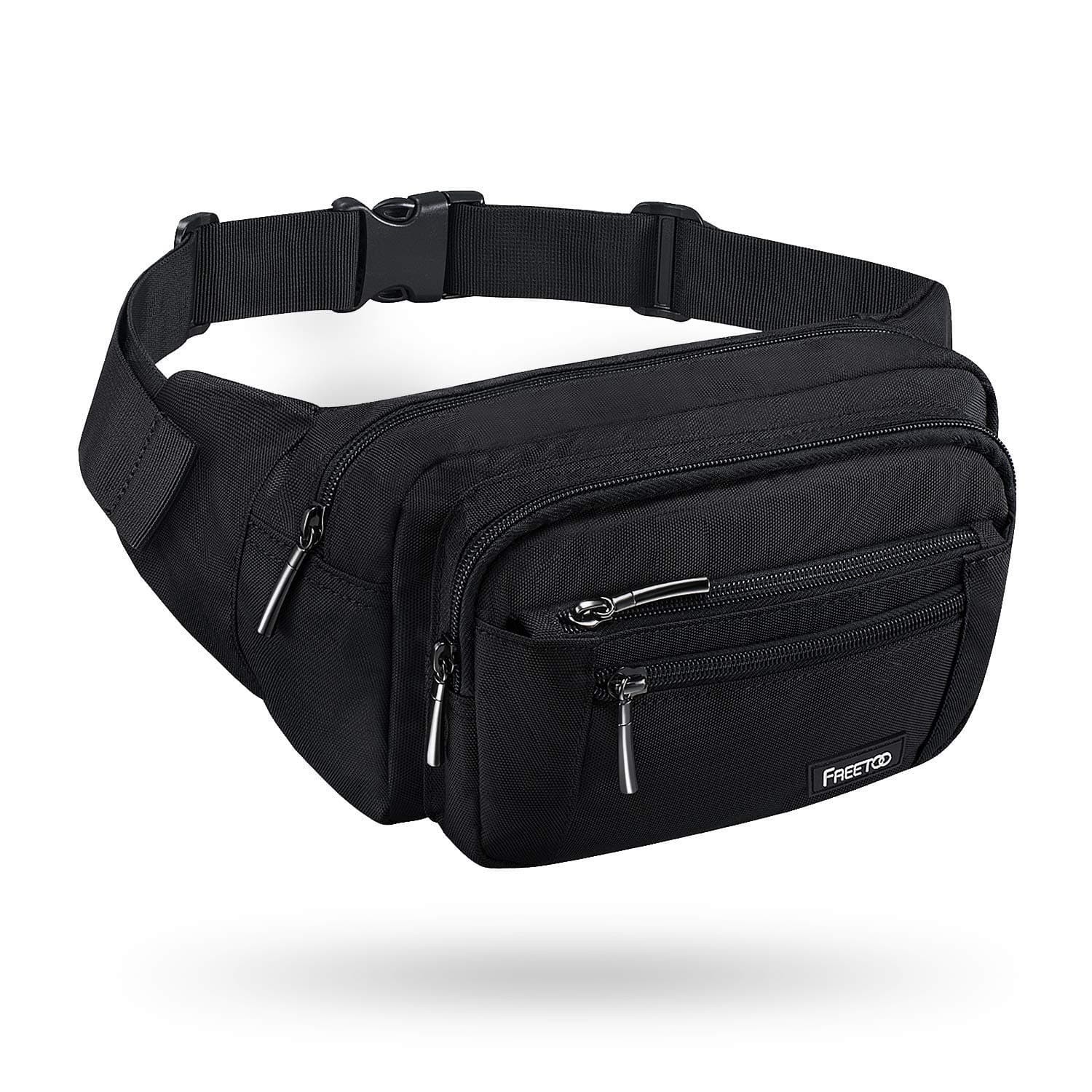 Waist Pack Bag Fanny Pack for Men&Women Hip Bum Bag with Adjustable Strap for Outdoors Workout Traveling Casual Running Hiking Cycling