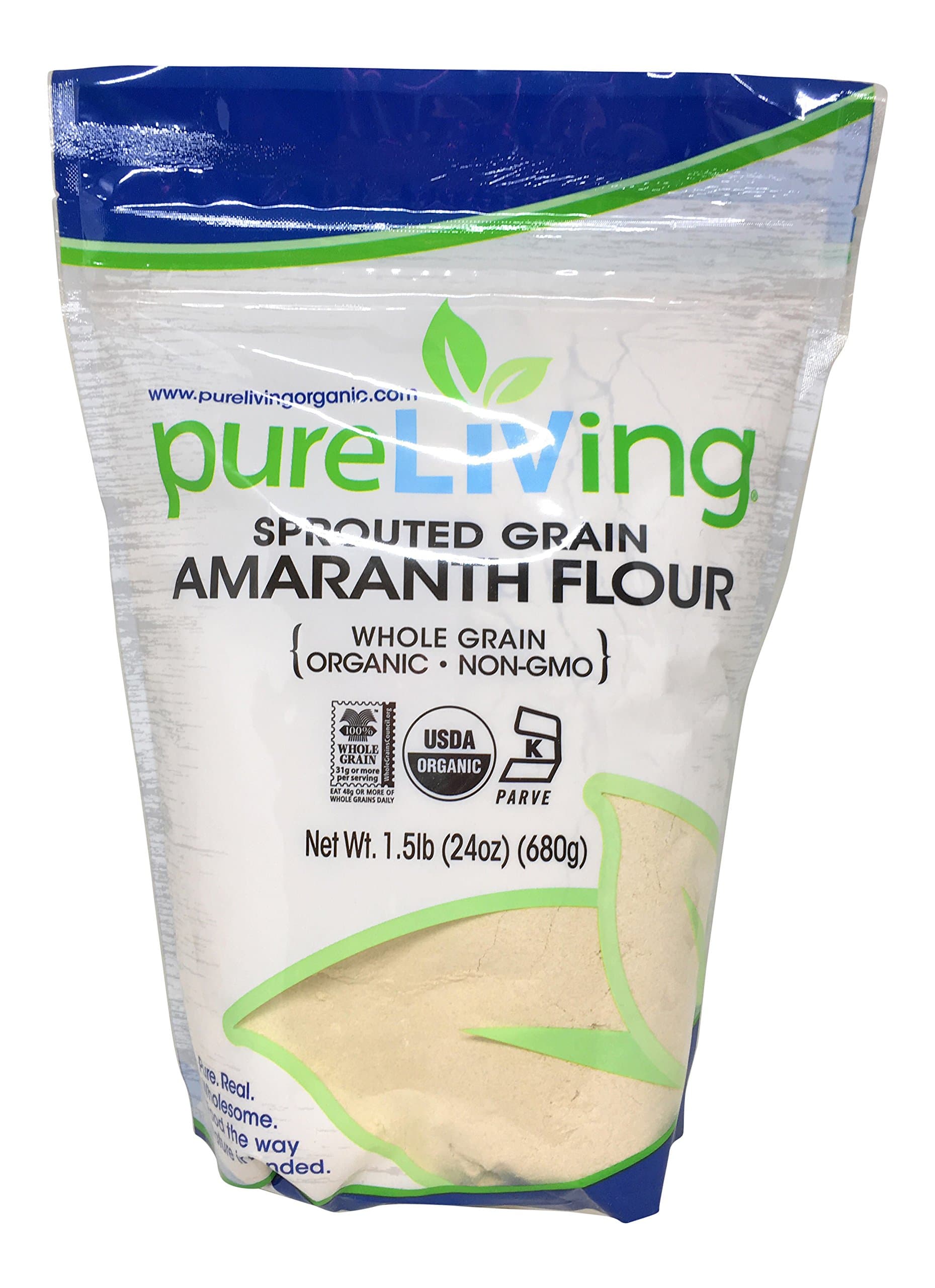 Liv Organic Sprouted Amaranth Flour - 24 oz