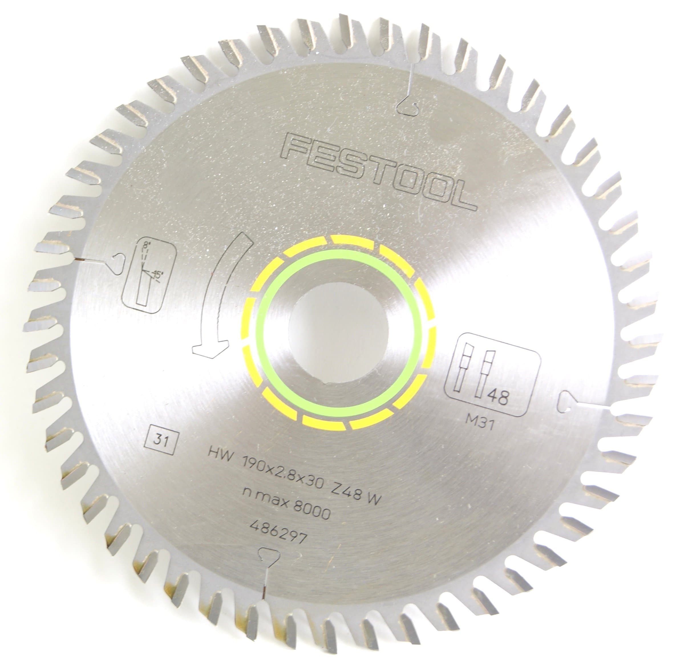 Festool486297 Saw Blade,Silver,190x2,8x30 W48