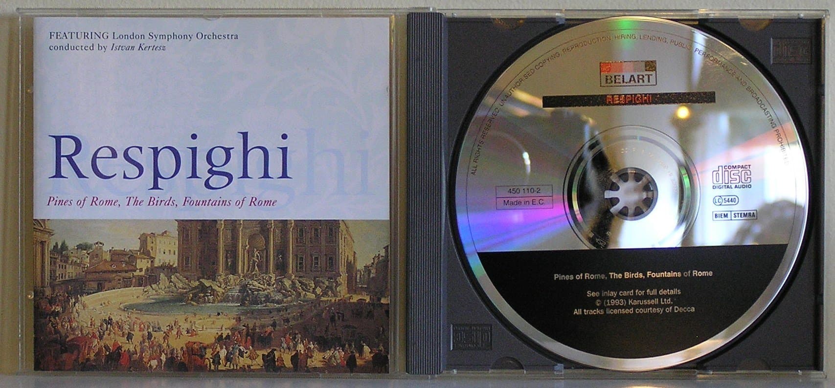 Respighi: Pines of Rome / Fountains Of Rome / The Birds