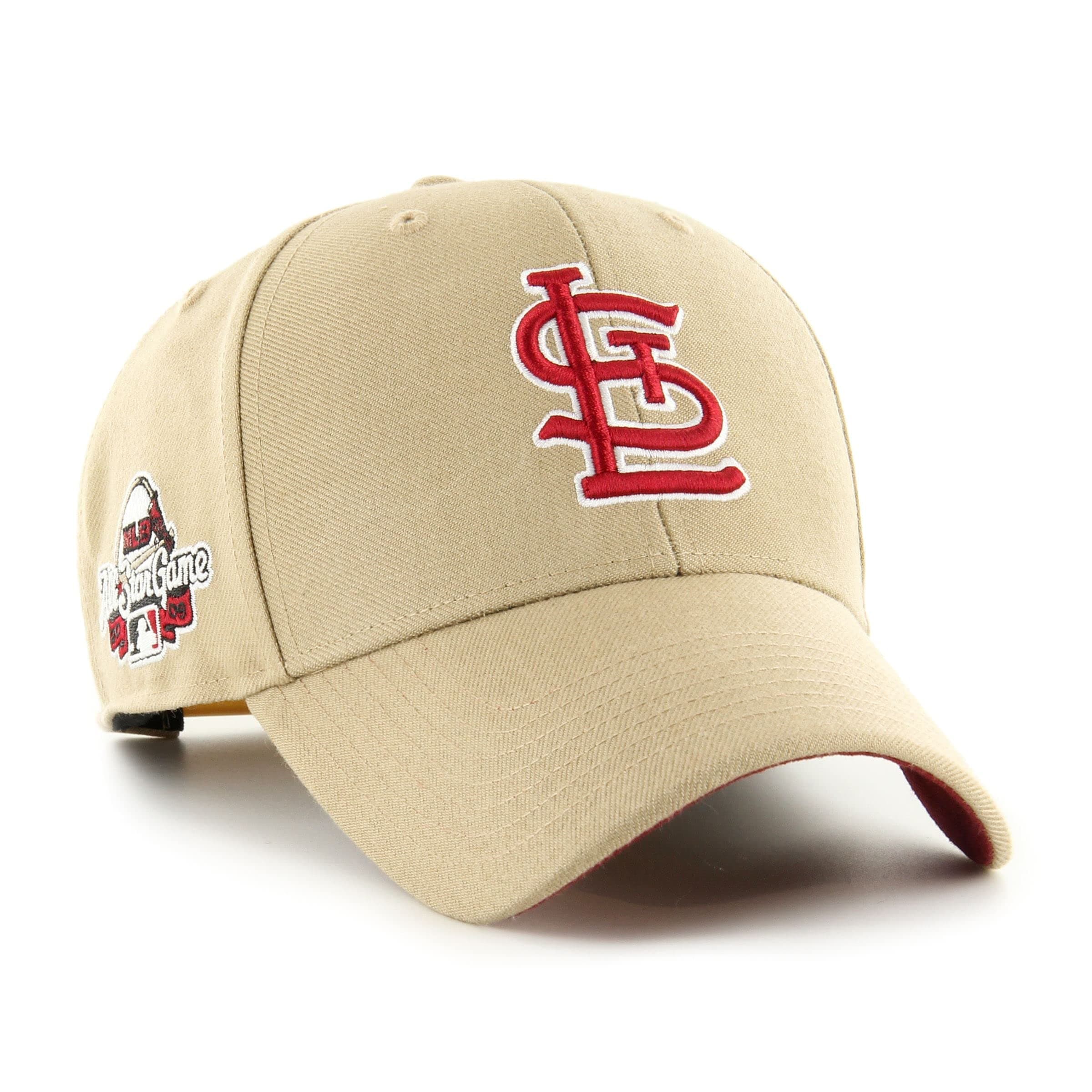 St. Louis Cardinals Khaki MLB All Star Game Sure Shot Most Value P. Snapback Cap