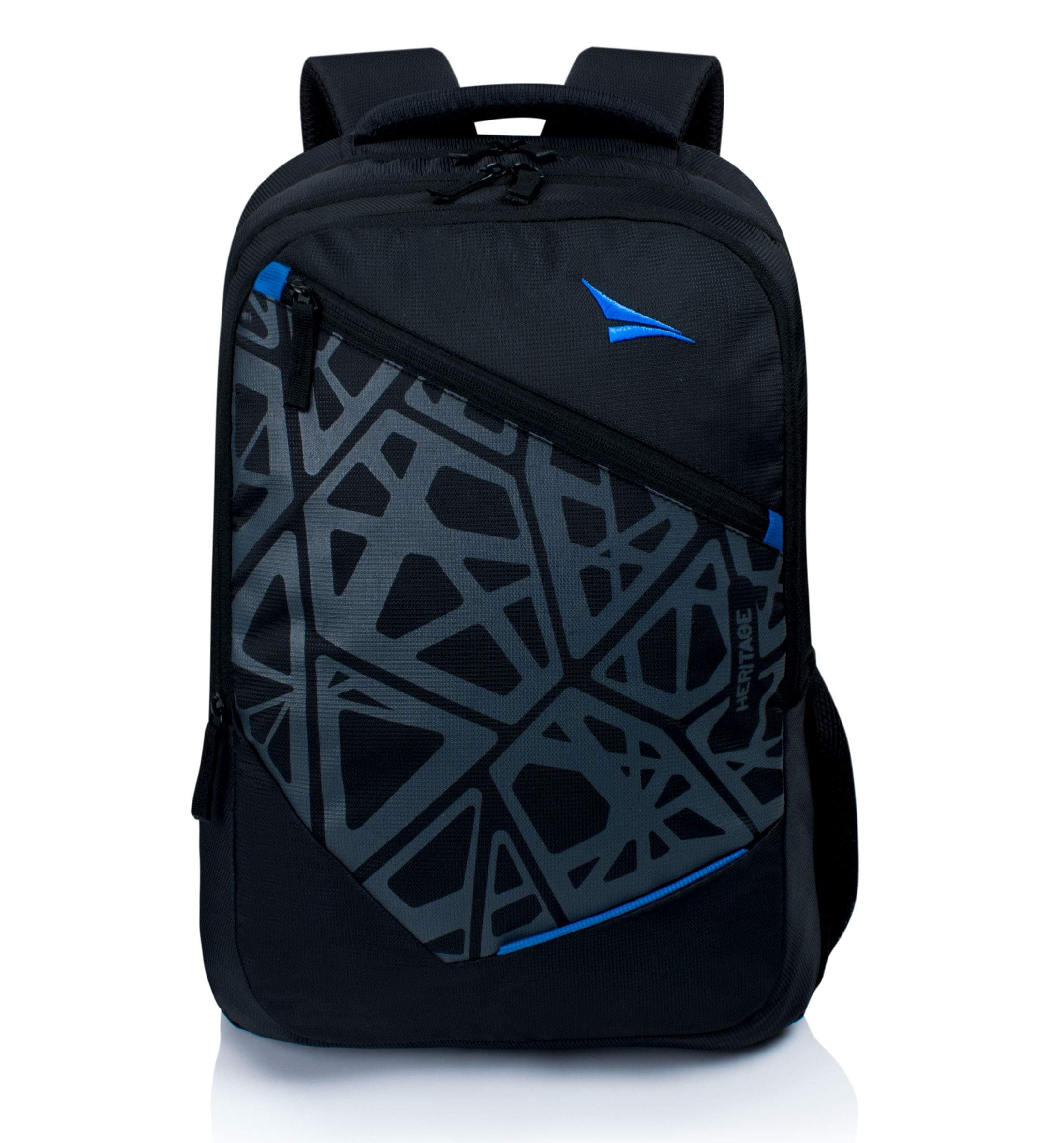 Heritage 37L Casual School bag for boys | Water Resistant laptop backpack for men | 3 Compartment college bag for girls | Bags for women college stylish | College bag