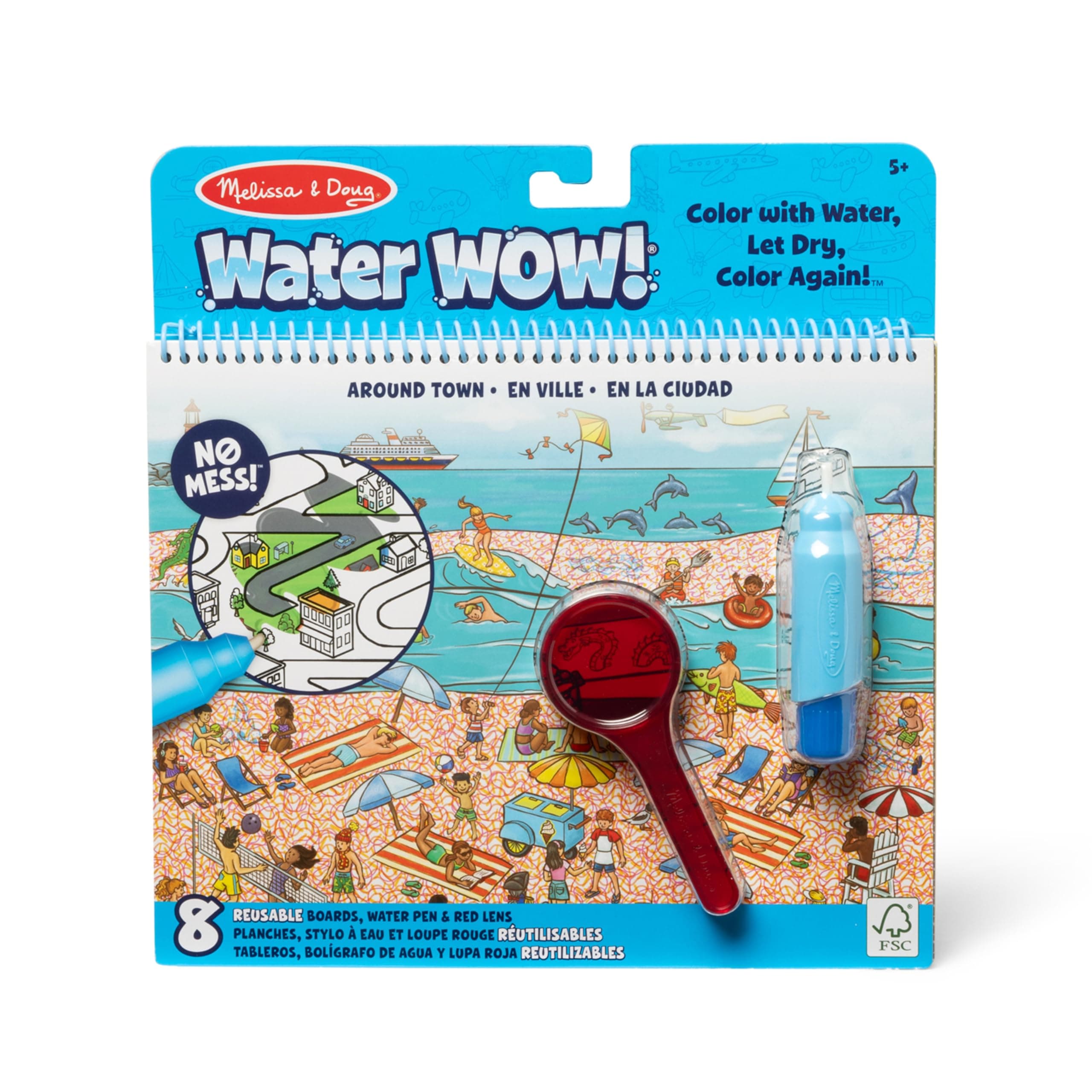 Water Wow Around Town Deluxe Water Reveal, Multi Color