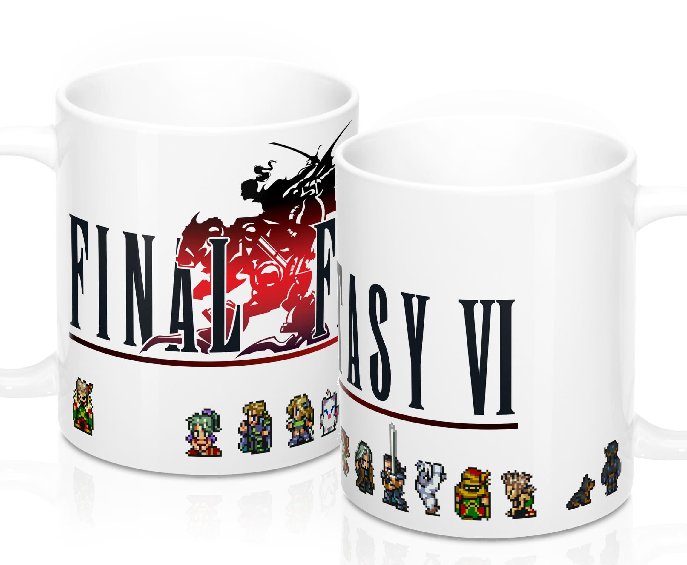 Final Fantasy 6 Mug - FF6 & FFVI