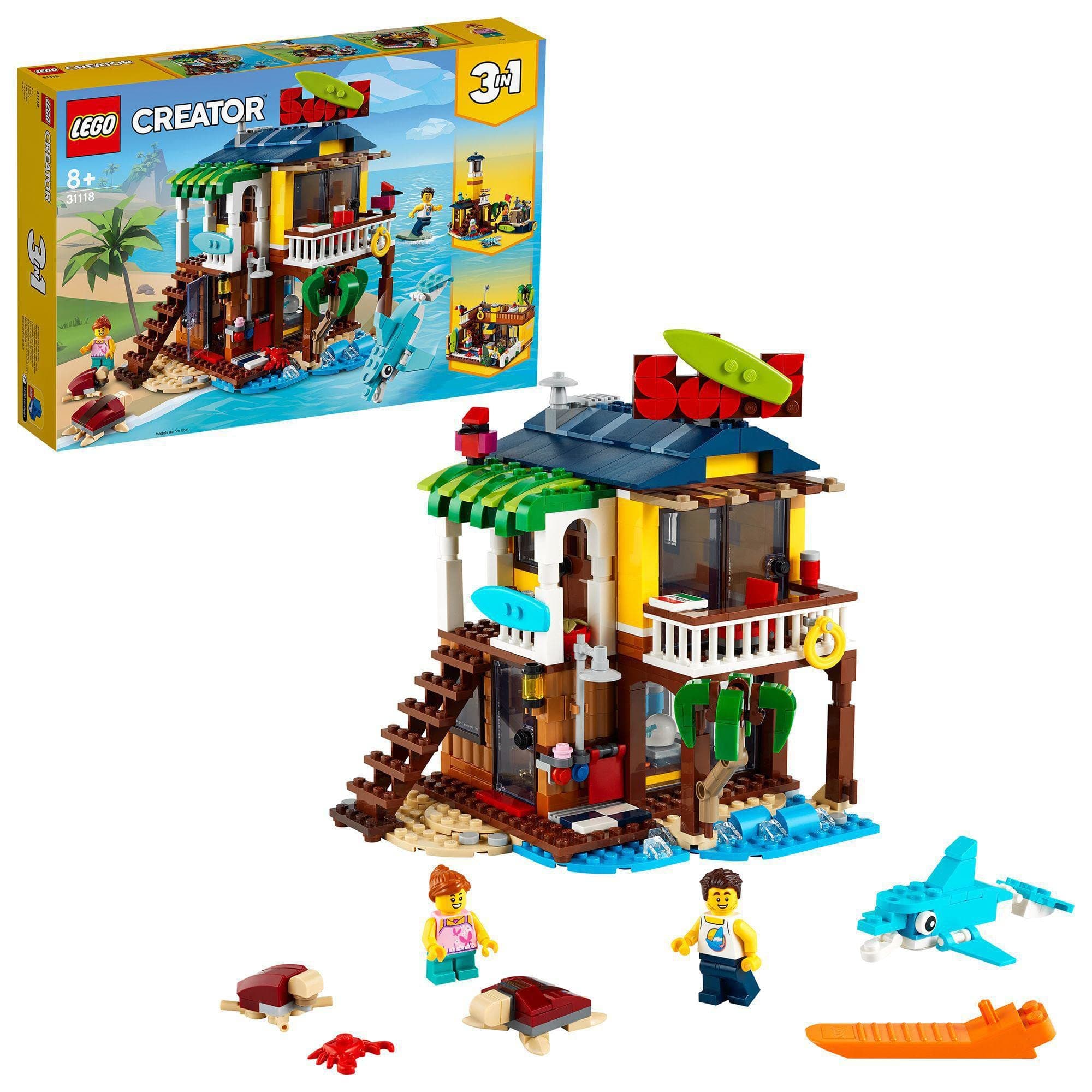 Lego Creator Surf Beach House 31118
