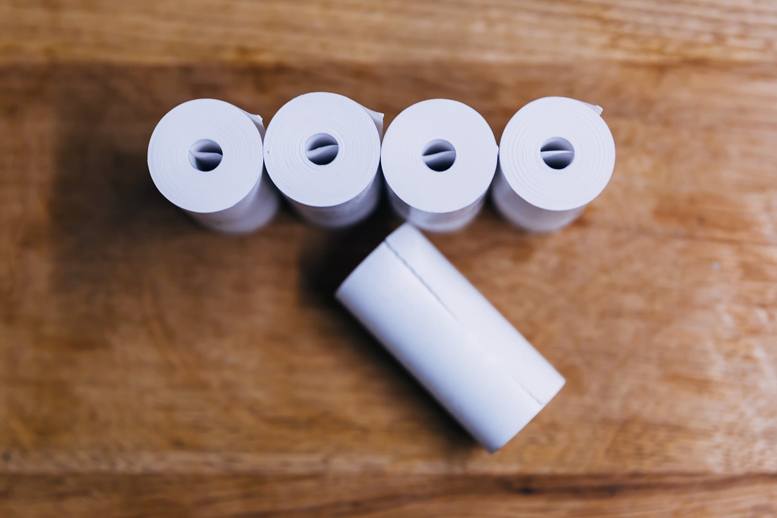 Poynt Smart Terminal V2 Premium Thermal Paper Roll, 5 pcs, 2.25" x 28'