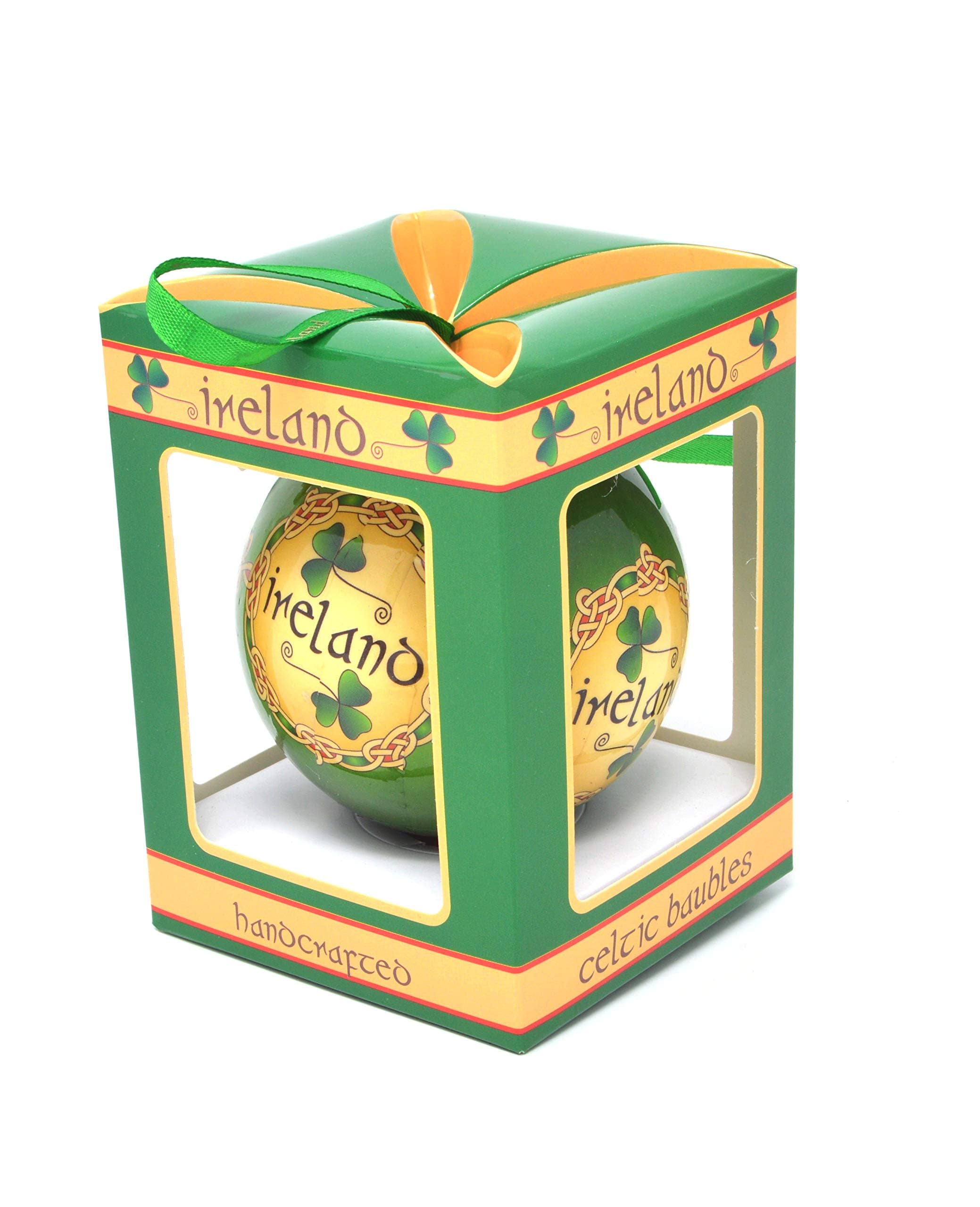 Ireland Celtic Bauble Ornament in Gift Box