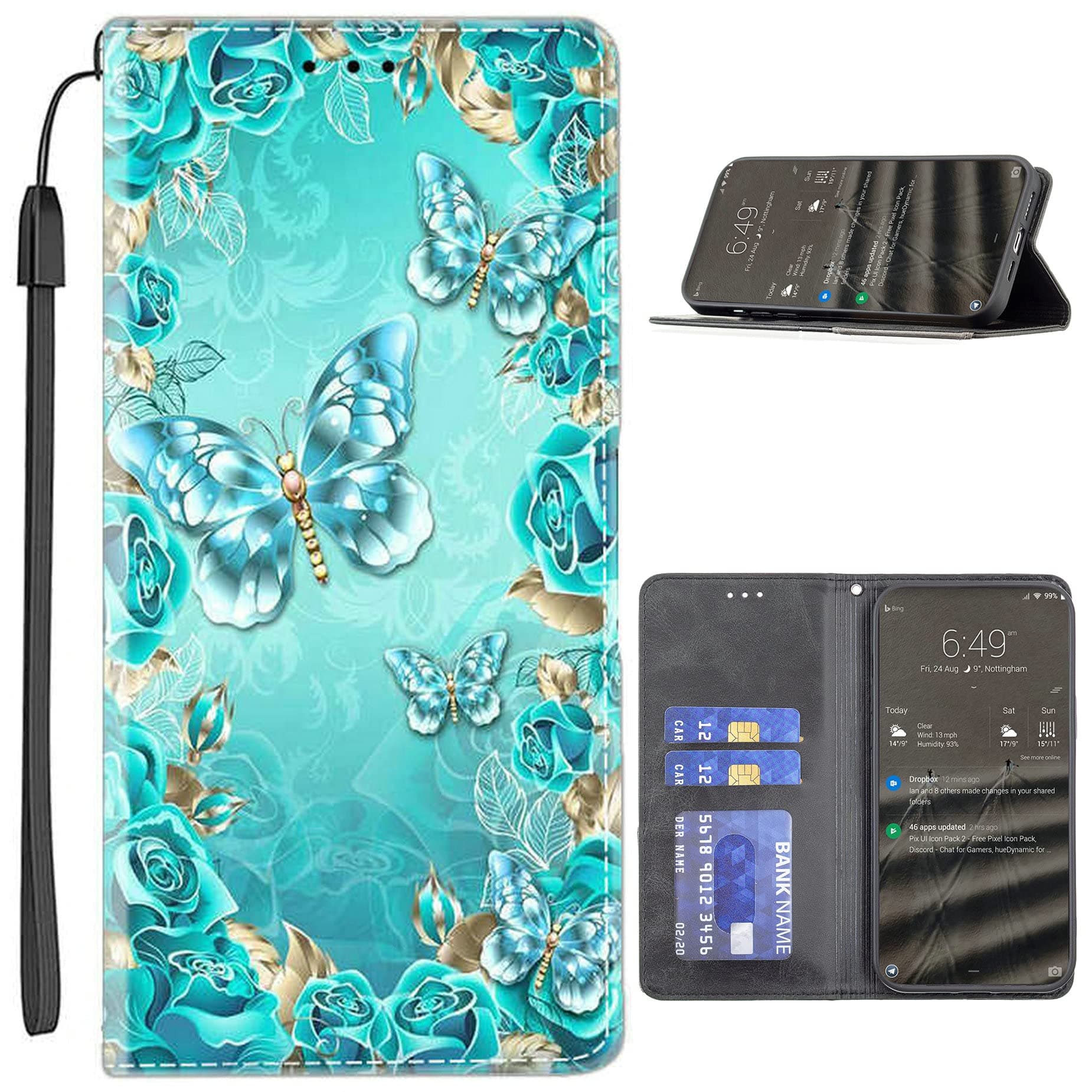 Nokia 8.3 5G Case Compatible for Nokia 8 V 5G UW Phone Case Flip Stand Cover Magnetic Close YHD