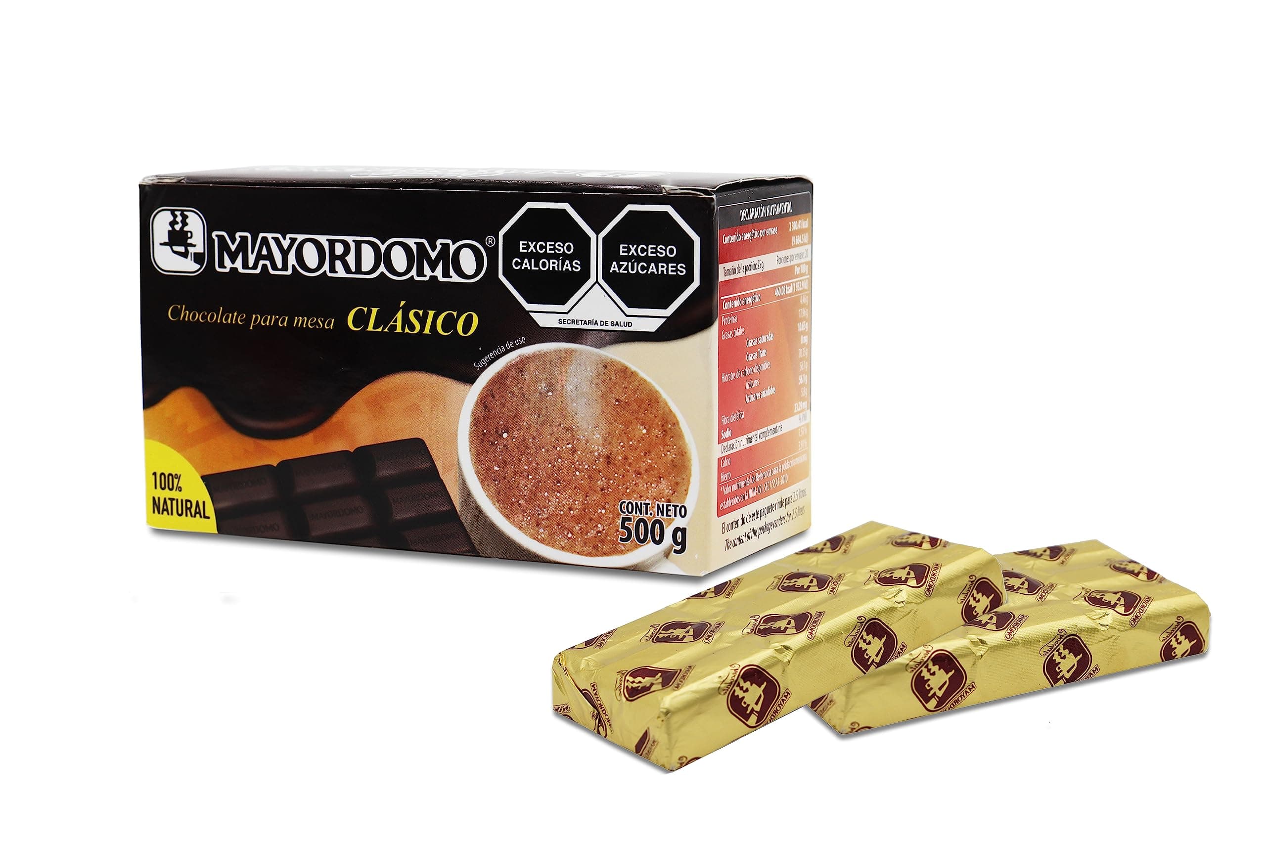 Chocolate El Mayordomo. The taste of Oaxaca (Classic 100% Natural, 500 gr)