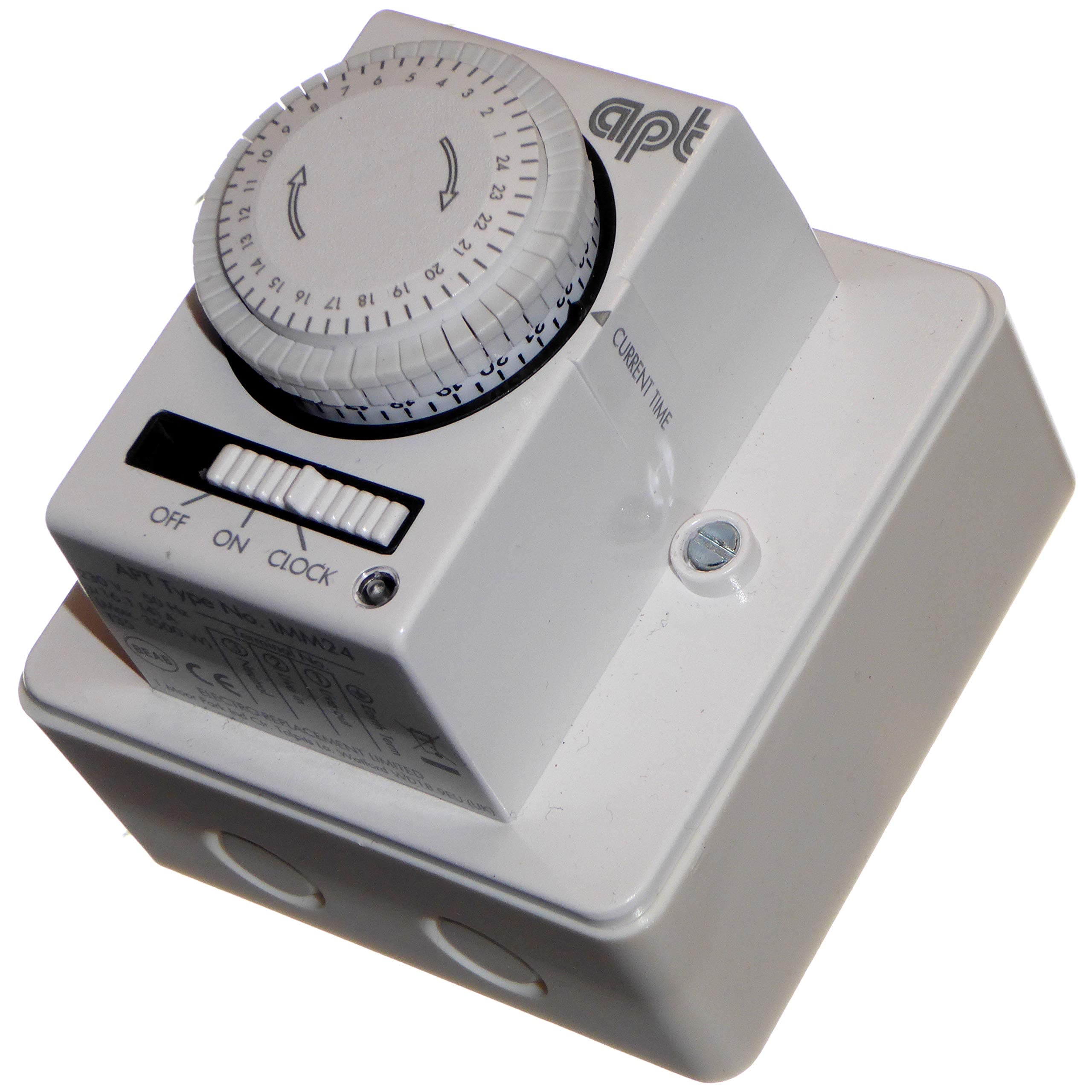 Best Price Square24 Hour Socket Box Mounted Timer - IMM24