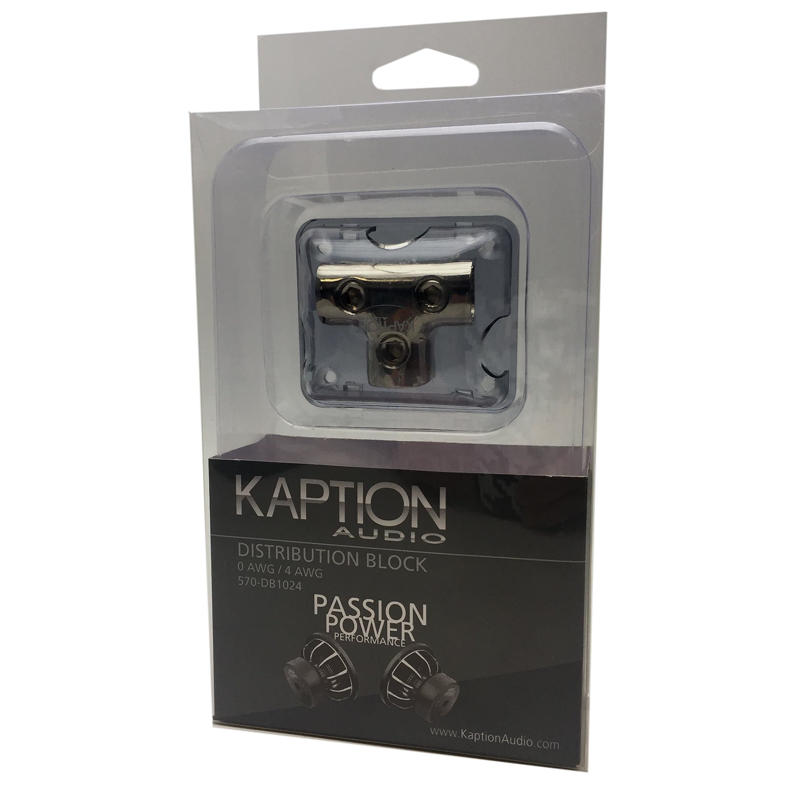 Kaption Audio 200 Amp Circuit Breaker + Reset Switch & Circuit Breaker & ANL Fuse Holder Distribution Block 570-DB1024AZ1