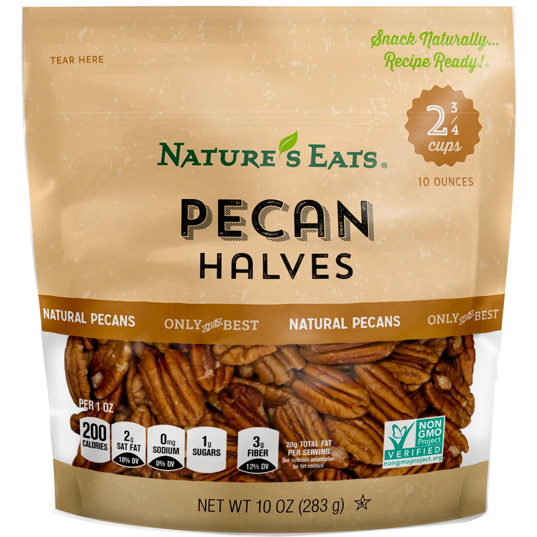 Nature's EatsPecan Halves, 10 Ounce