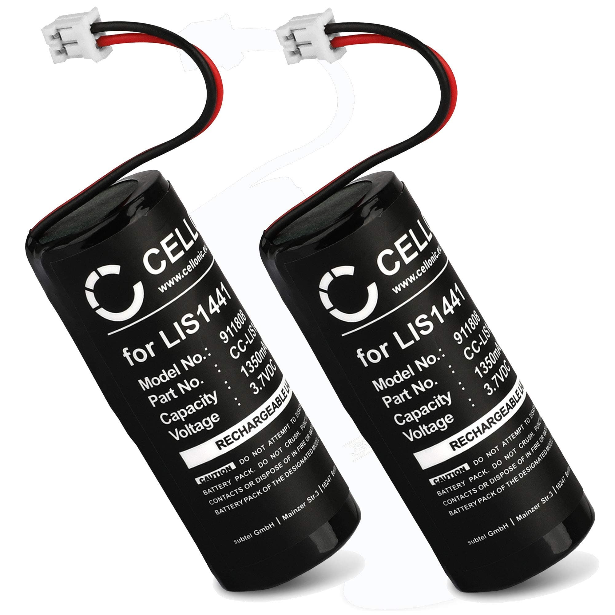 CELLONIC, Battery for Game console compatible with Sony LIS1441, LIP1450, CECH-ZCM1E, CECH-ZCM1U (3.7V, 1350mAh) 2 Pieces