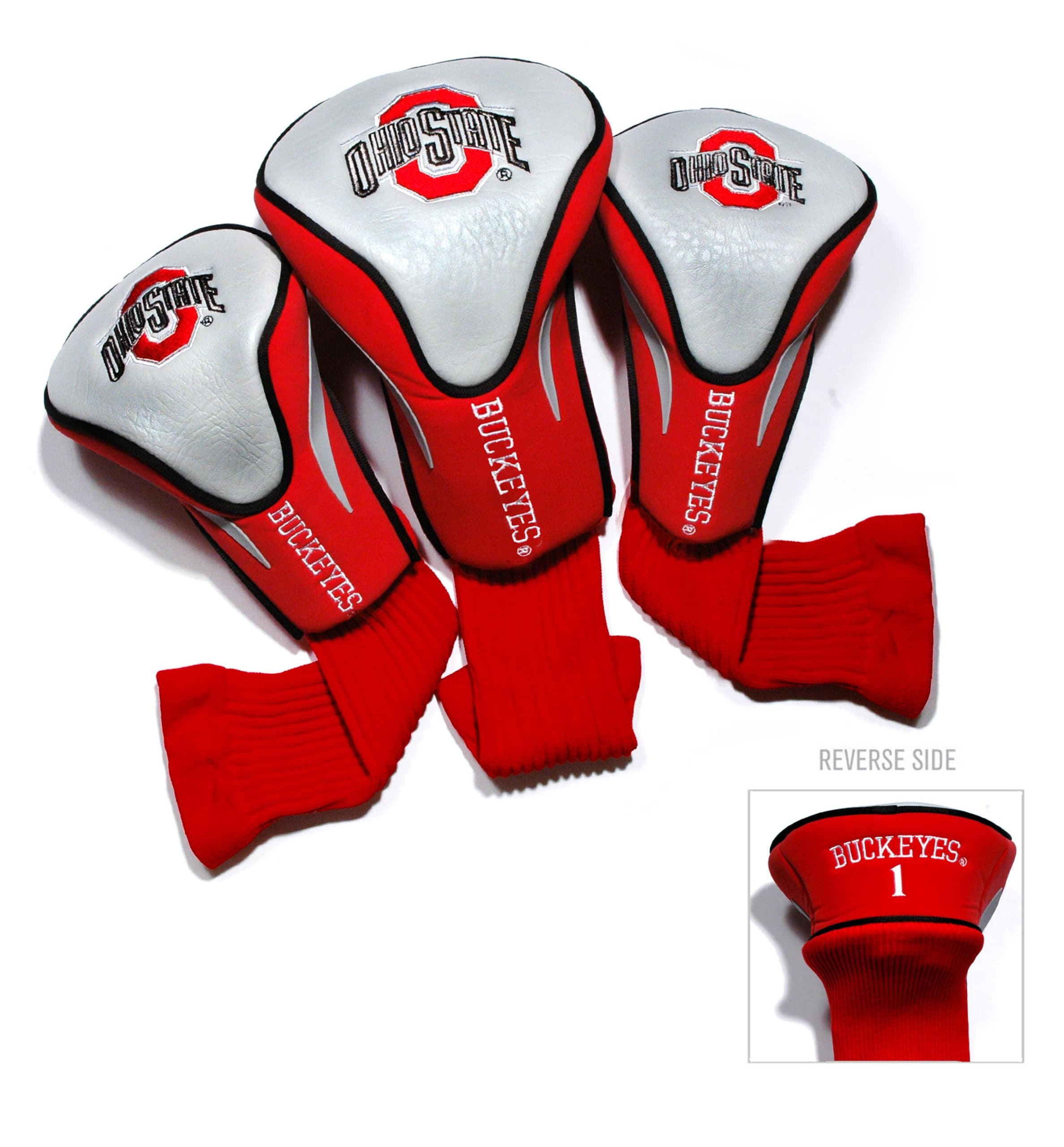 3 Contour Golf Club Headcovers
