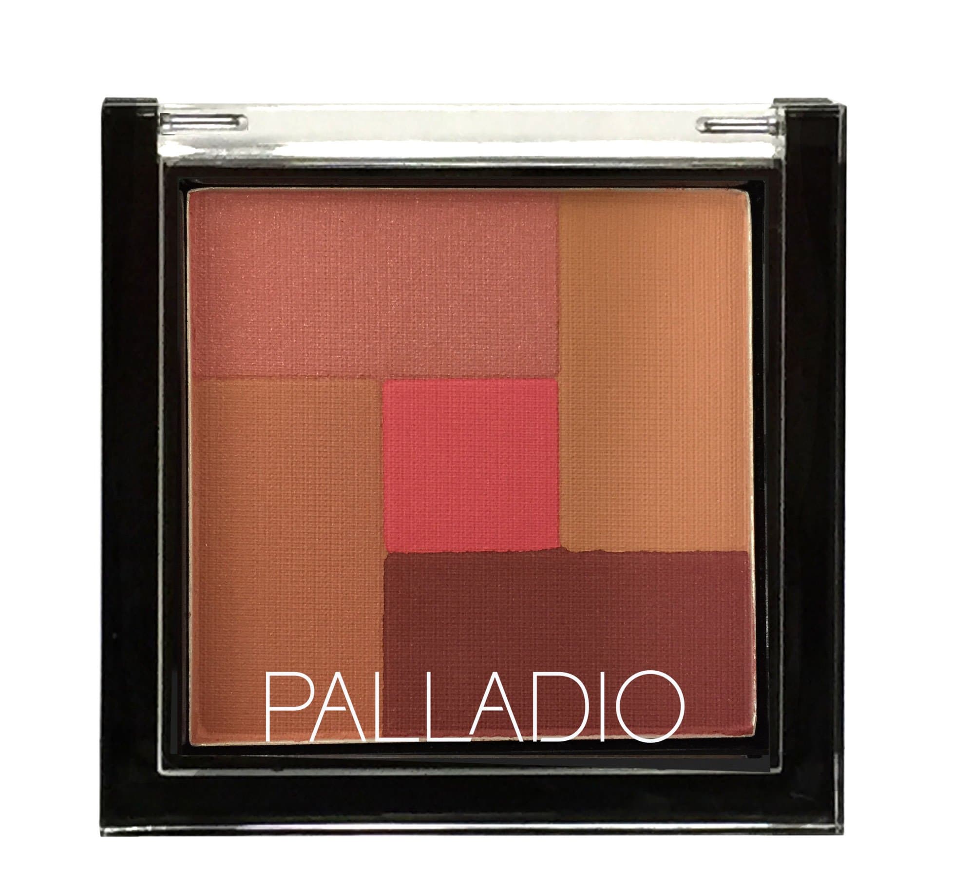 Palladio 2-In-1 Mosaic Blush & Bronzer (Pink Truffle) - Silky Smooth Pressed Powder With 5 Blendable Shades From Shimmering Pinks To Golden Browns, Rich Pigment, Flawless Finish, Vegan & Cruelty-Free