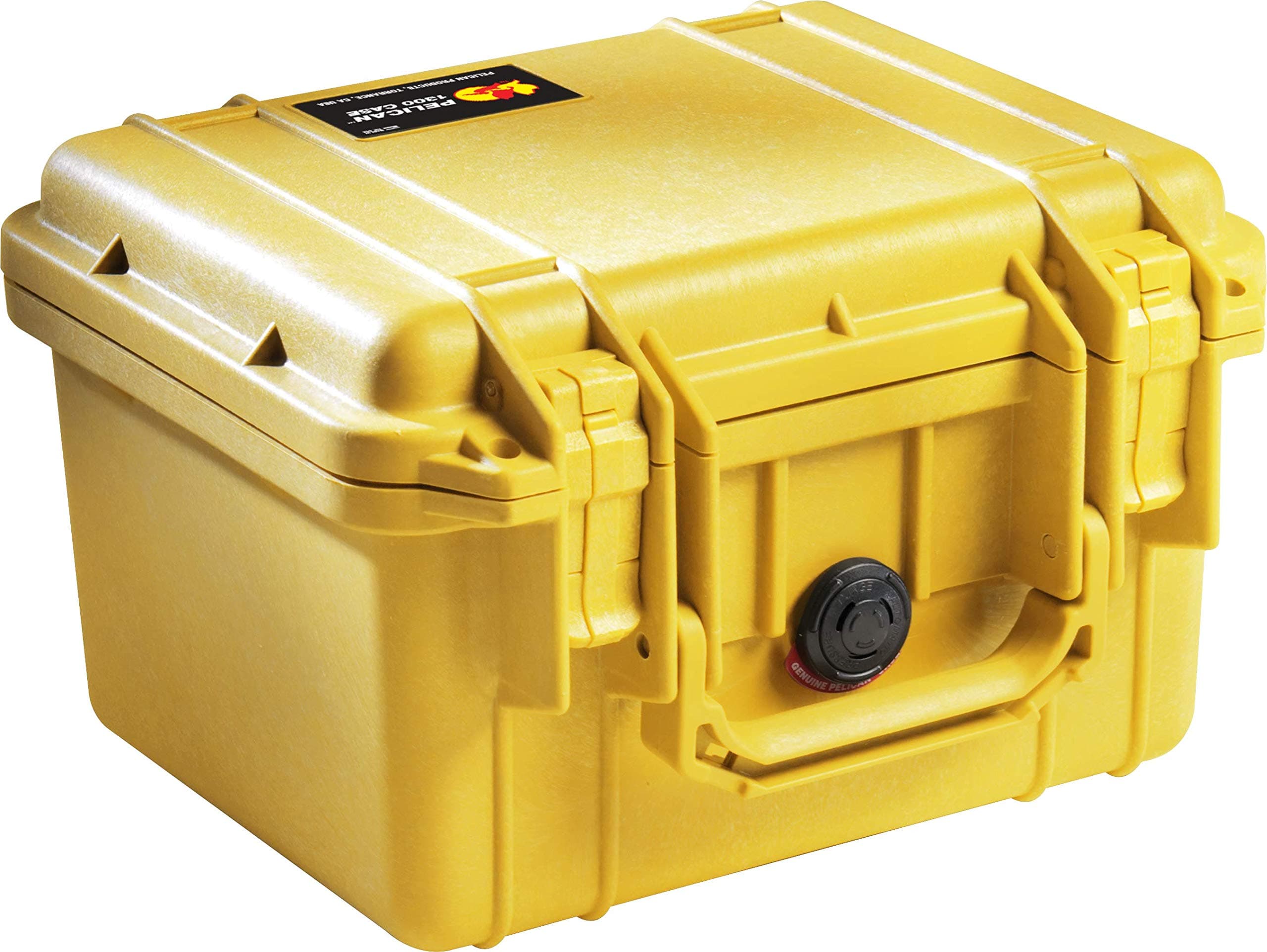 1300 Camera Case With Foam (Yellow)