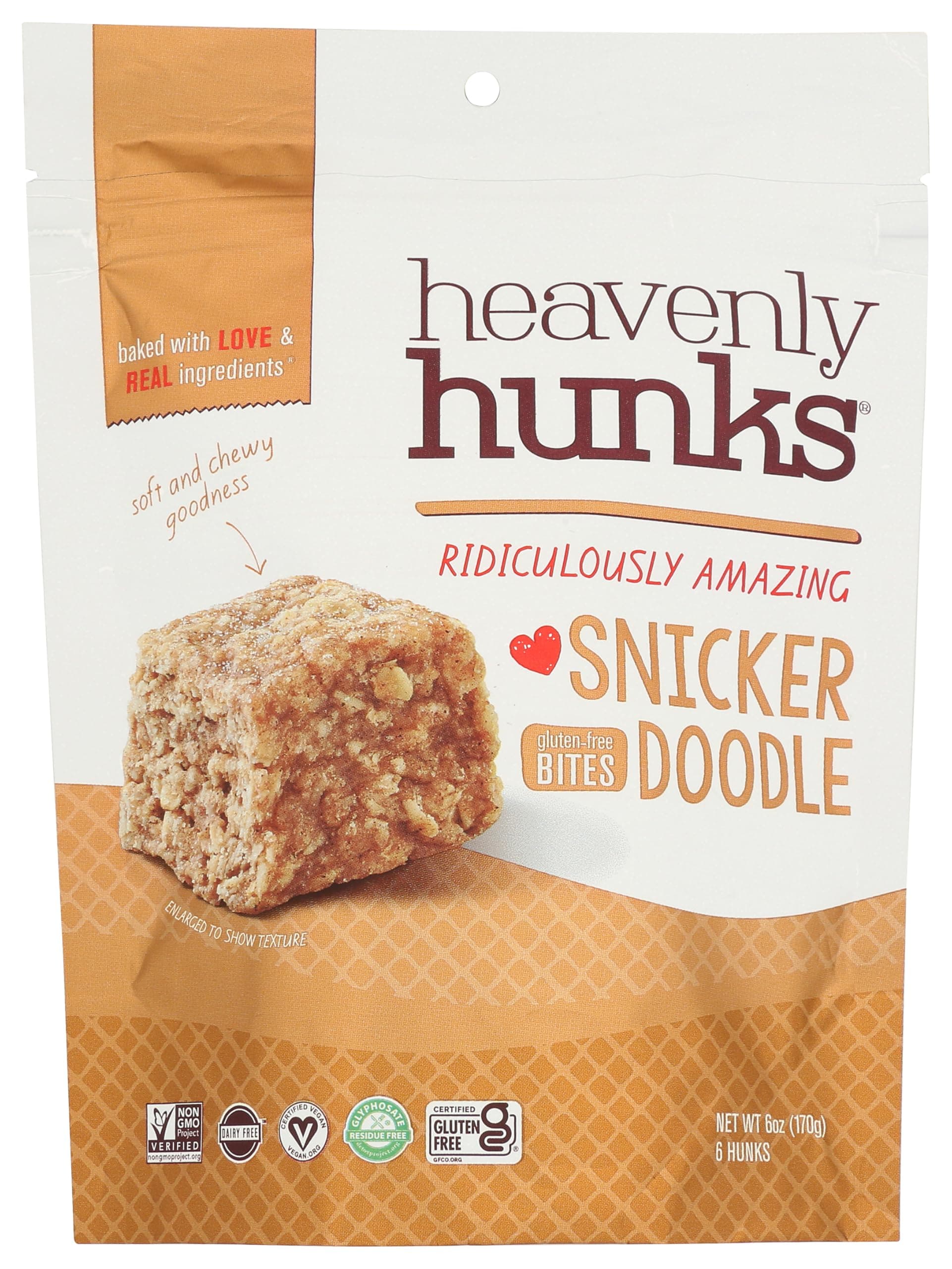 Heavenly Hunks Snickerdoodle - 6oz Bag