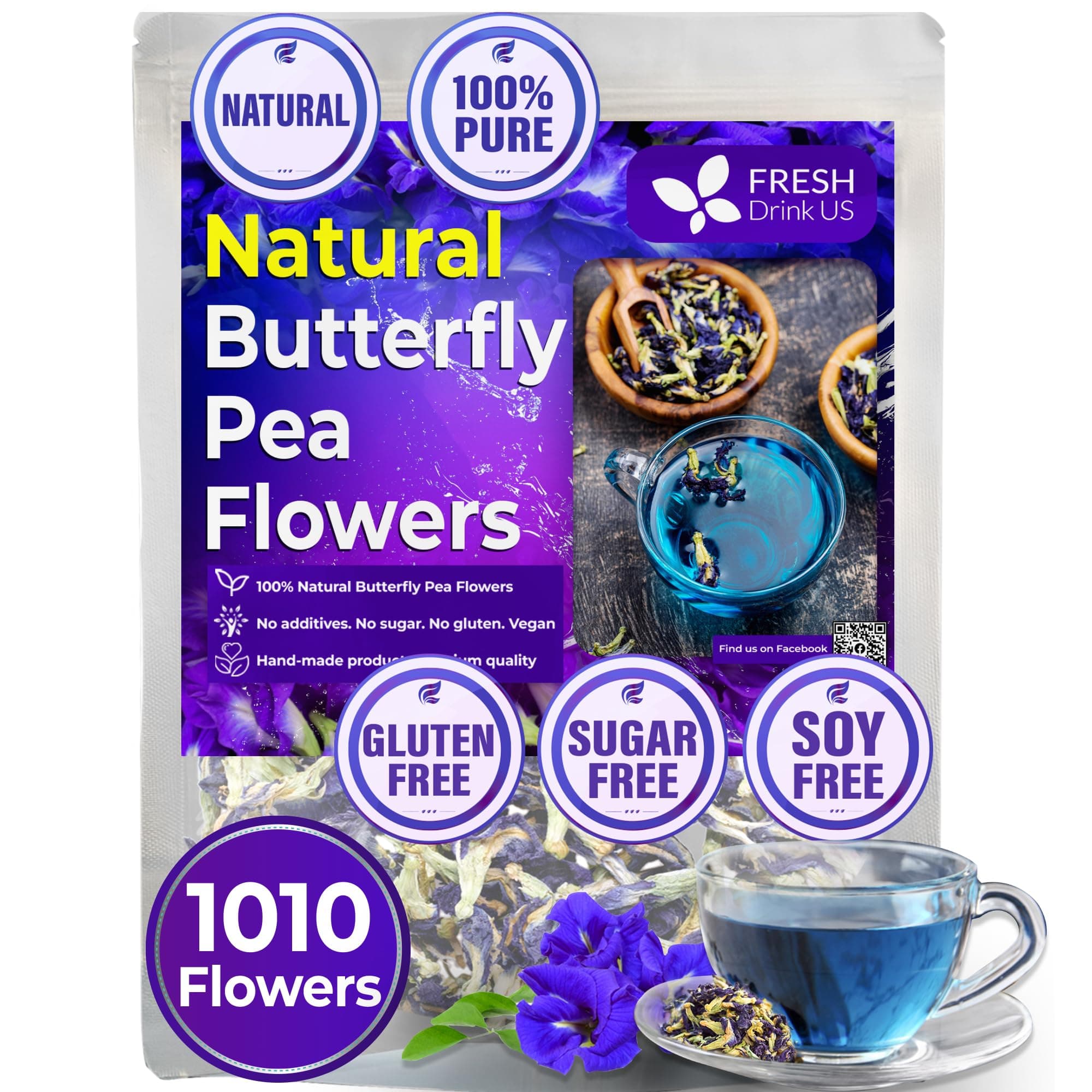 Butterfly Pea Flower Tea