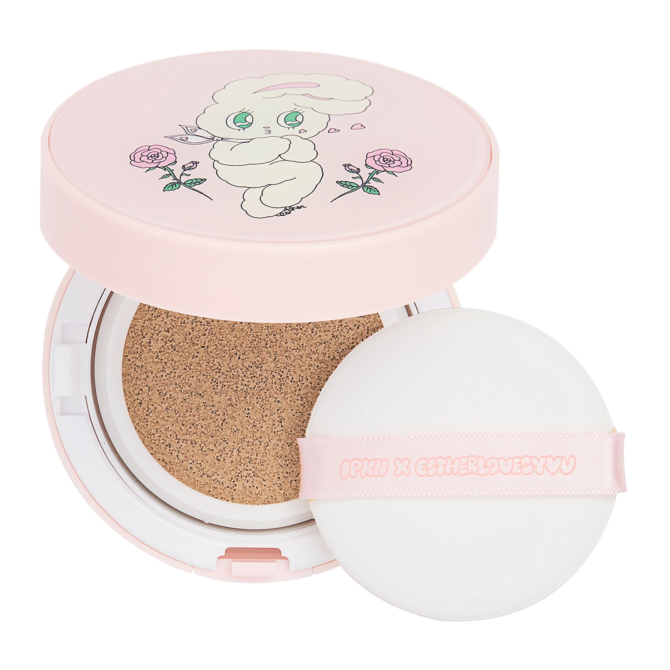 IPKN EstherLovesYou Twinkle Velvet Founcushion #23 Natural beige