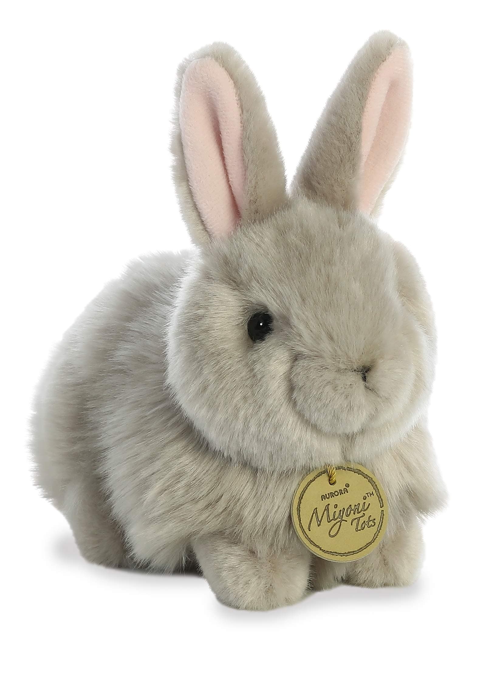 Aurora World 7.5" Angora Bunny Grey