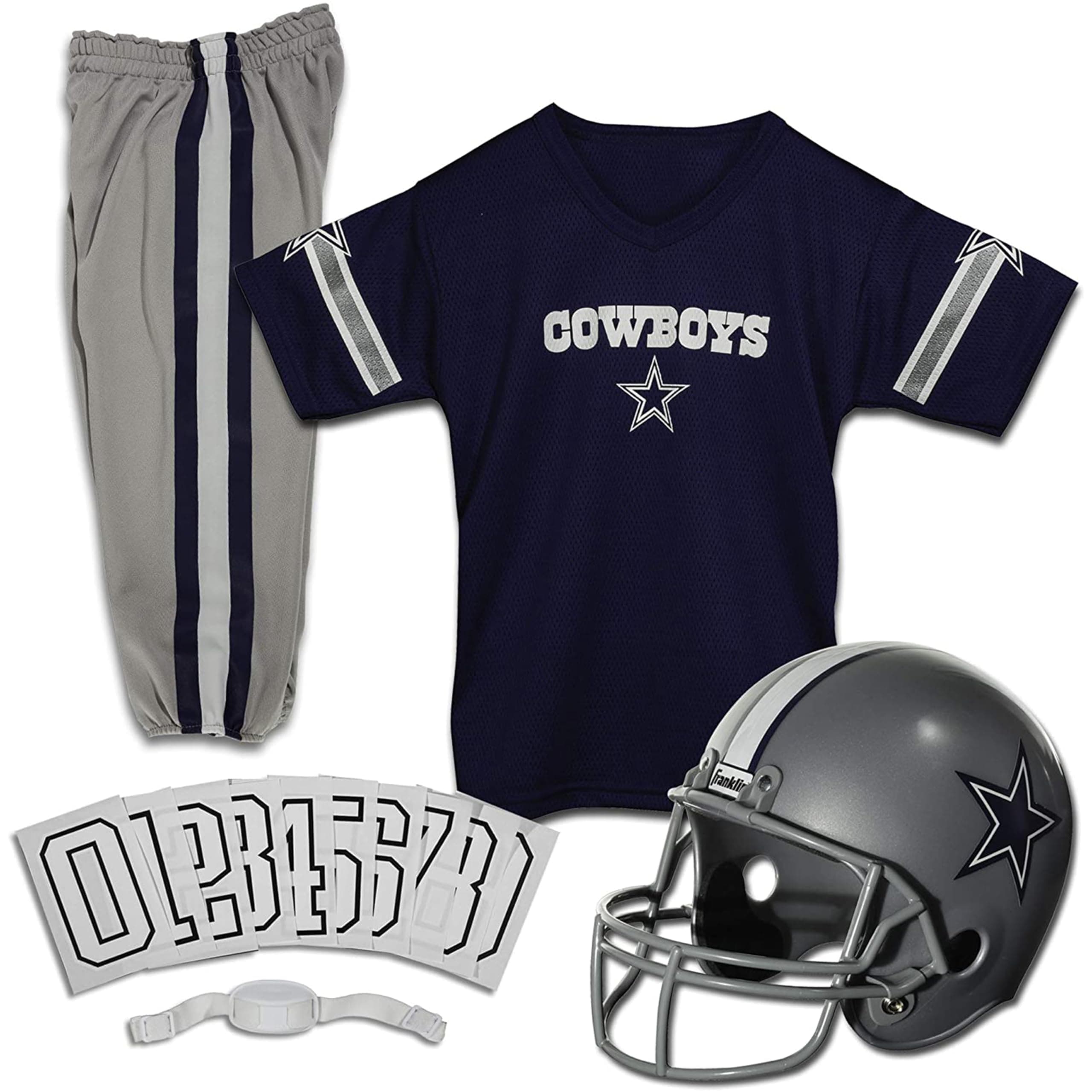 NFL Kids Football Uniform Set - NFL Youth Football Costume for Boys & Girls