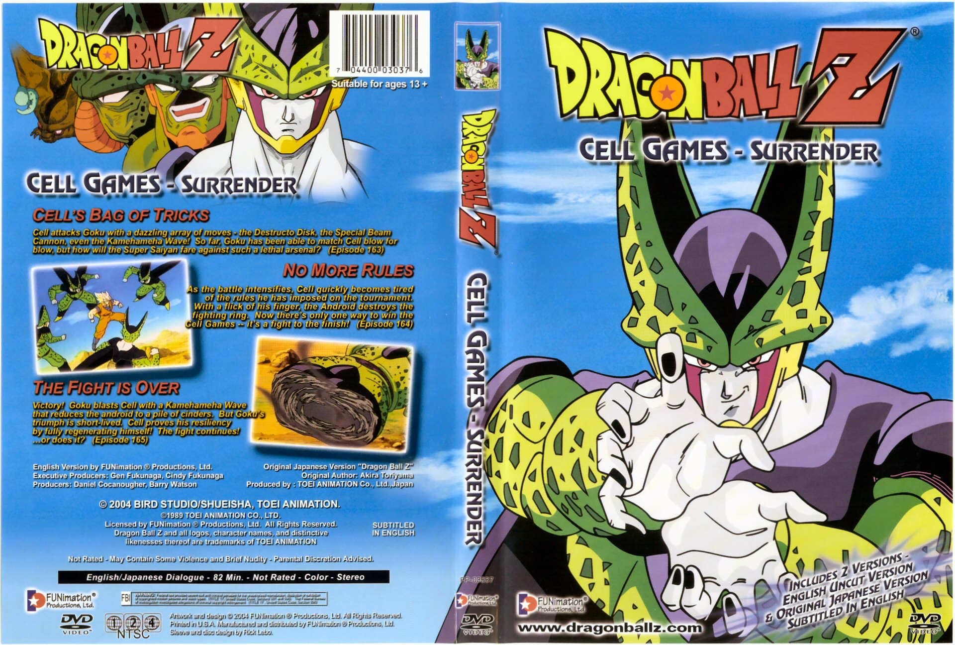 Dragon Ball Z - Cell Games - Surrender