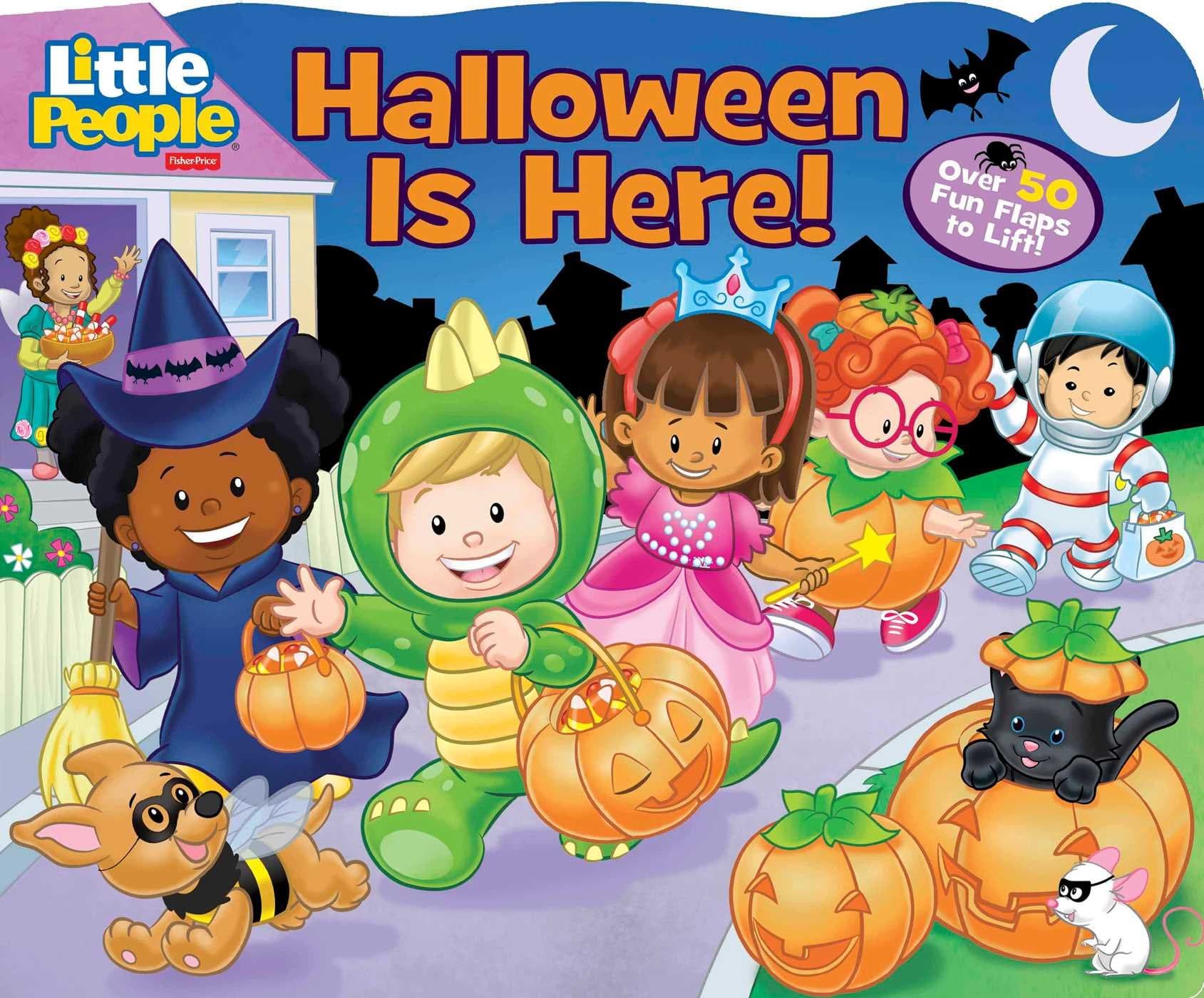 Fisher-Price Little People: Halloween Is Here! (Little People Fisher-Price) Board book – Lift the flap, July 26, 2016