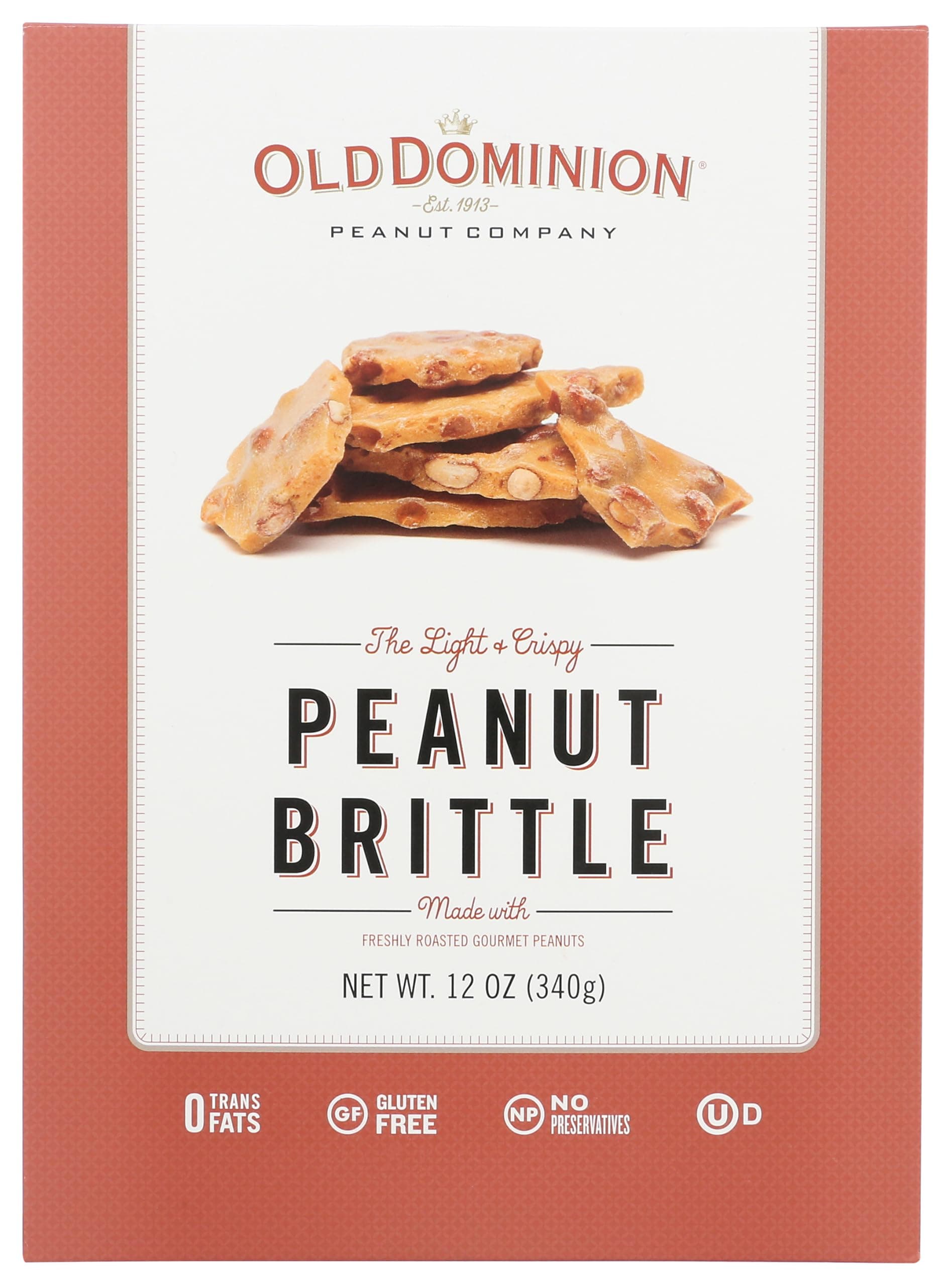 Brittle Box Natural Peanut, 12 OZ