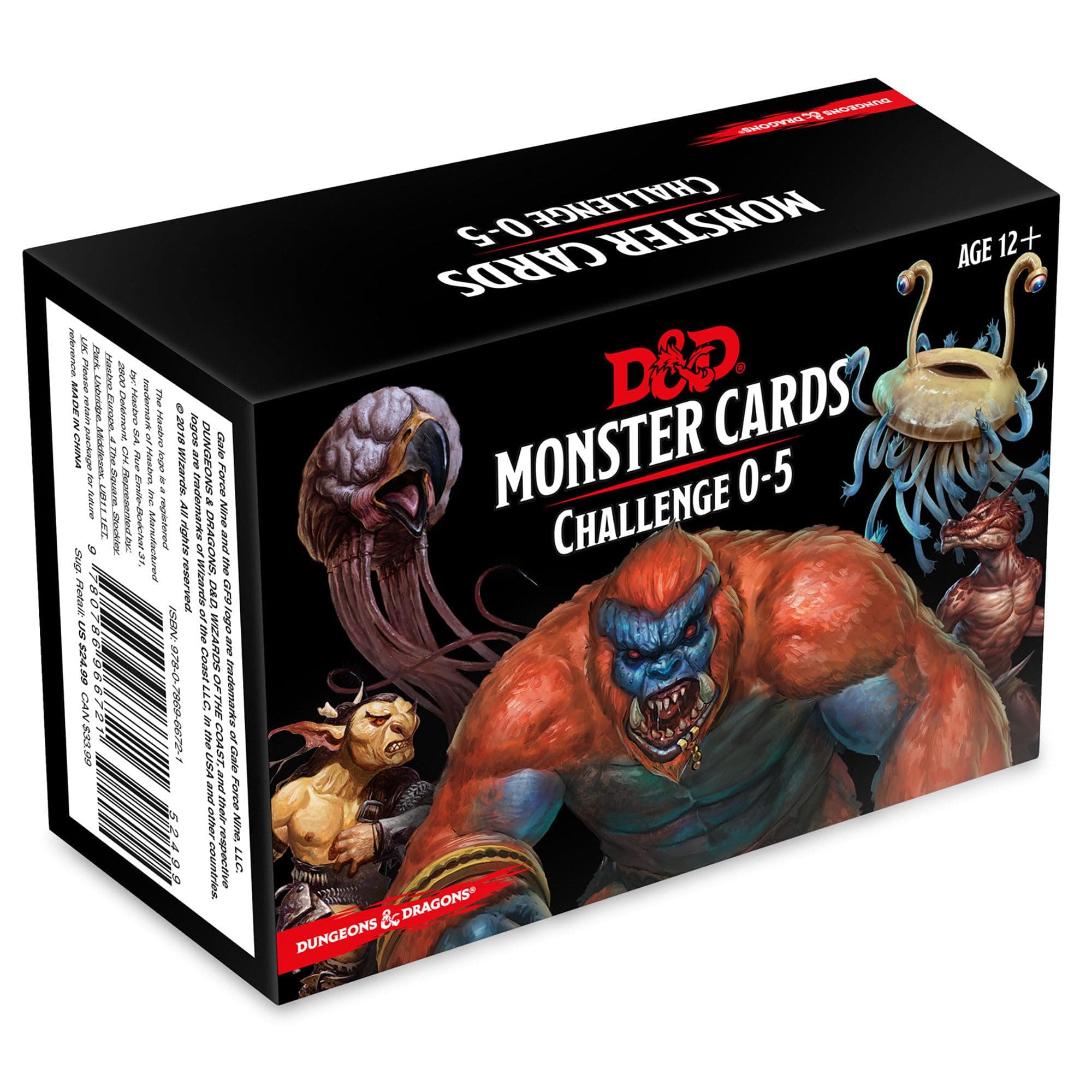 Dungeons & Dragons Spellbook Cards: Monsters 0-5 (D&d Accessory) Video Game – 5 February 2019