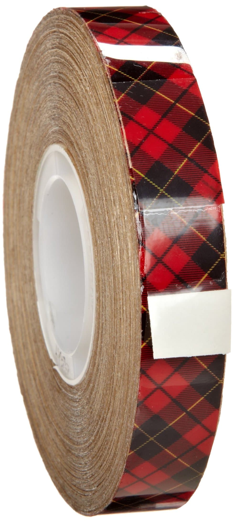 3M 969 ATG Tape: 1/2 in. x 18 yds. (Clear Adhesive on Tan Liner)