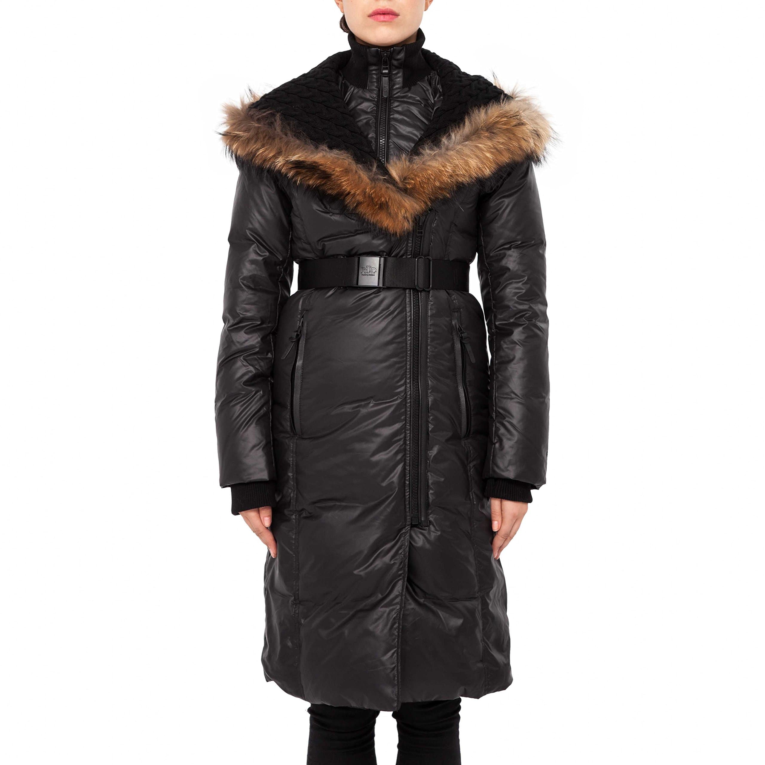 Women's Jasmine Down Coat with Fur Trim Hood