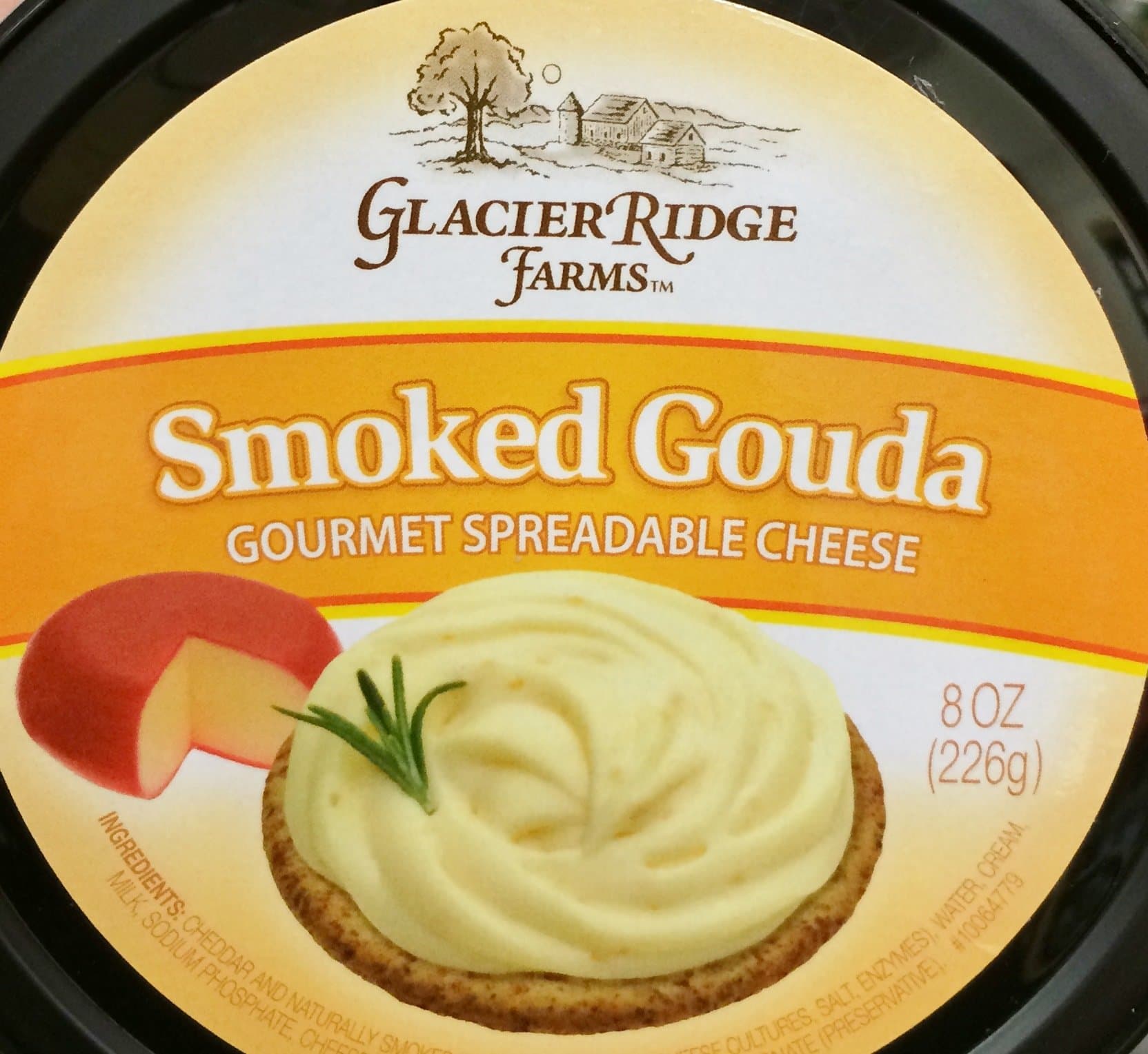Smoked Gouda Gourmet Spreadable Cheese 8oz (One Cup)