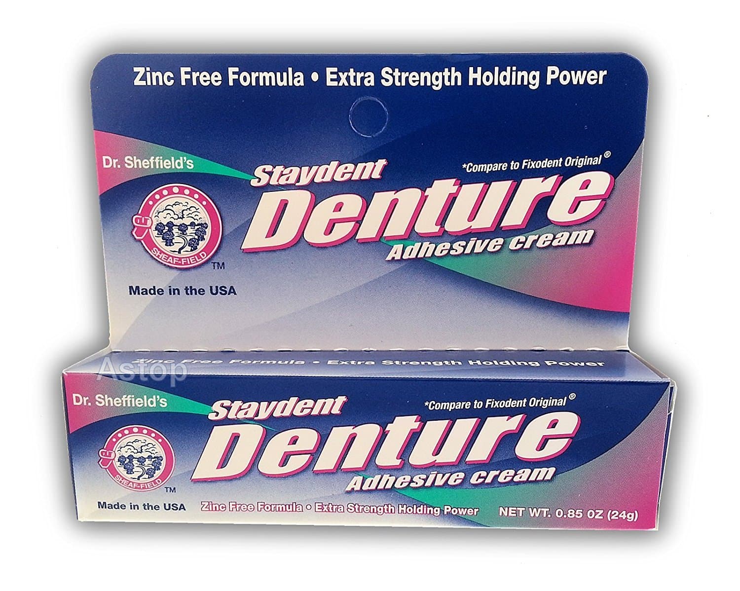 Dr Sheffield's STAYDENT, extra strength Denture Adhesive Cream, 0.85 oz