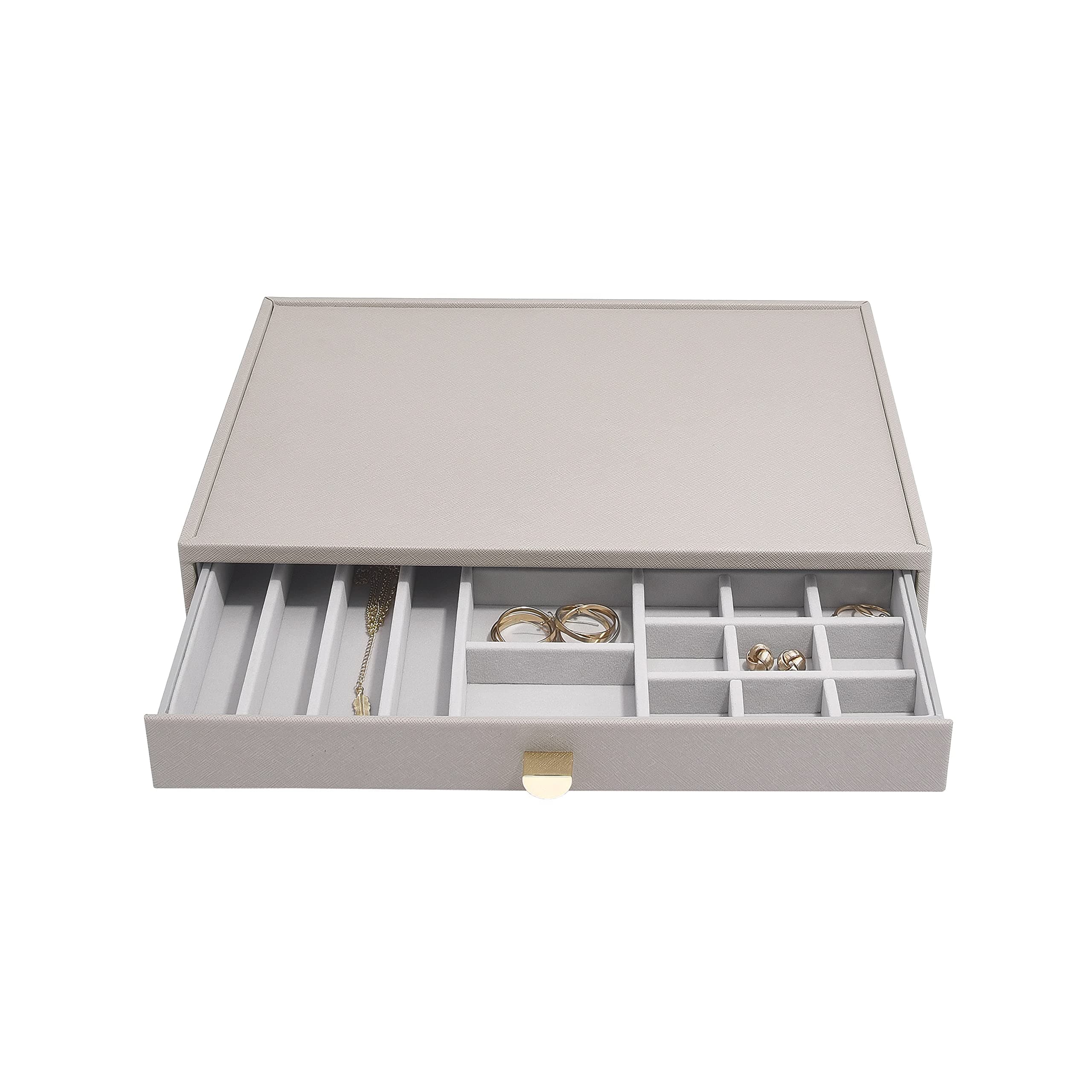 Stackers Taupe Supersize All In One Jewellery Drawer Layer