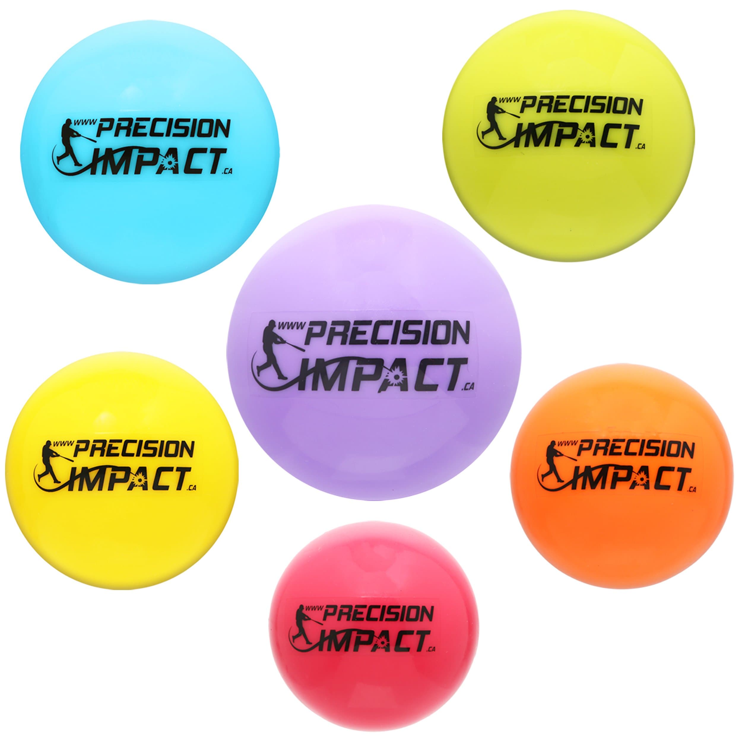 PlyoBombs: Plyo Balls Weighted Baseball Set for Throwing/Pitching Training (Set)