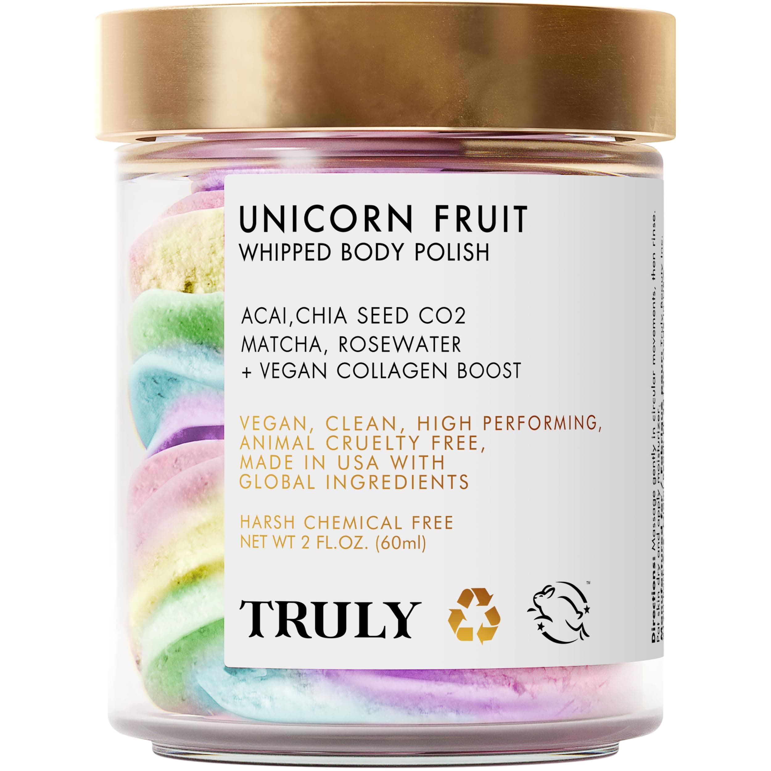 TrulyUnicorn Fruit Whipped Body Polish