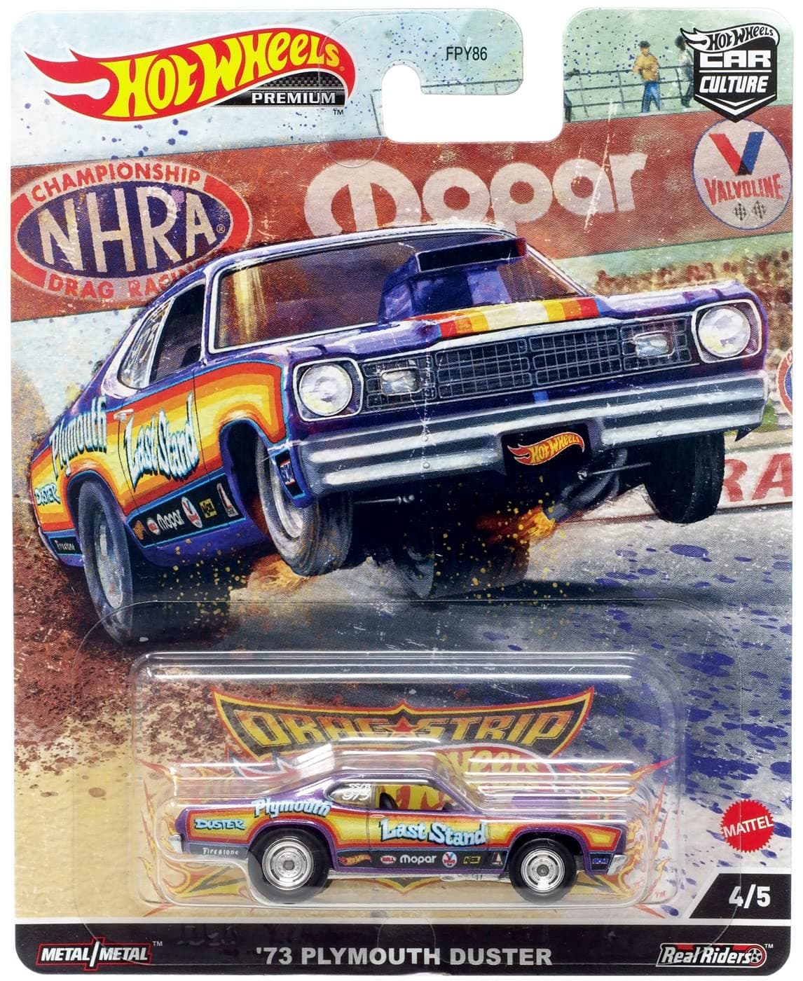 Hot Wheels '73 Plymouth Duster, Car Culture 4/5