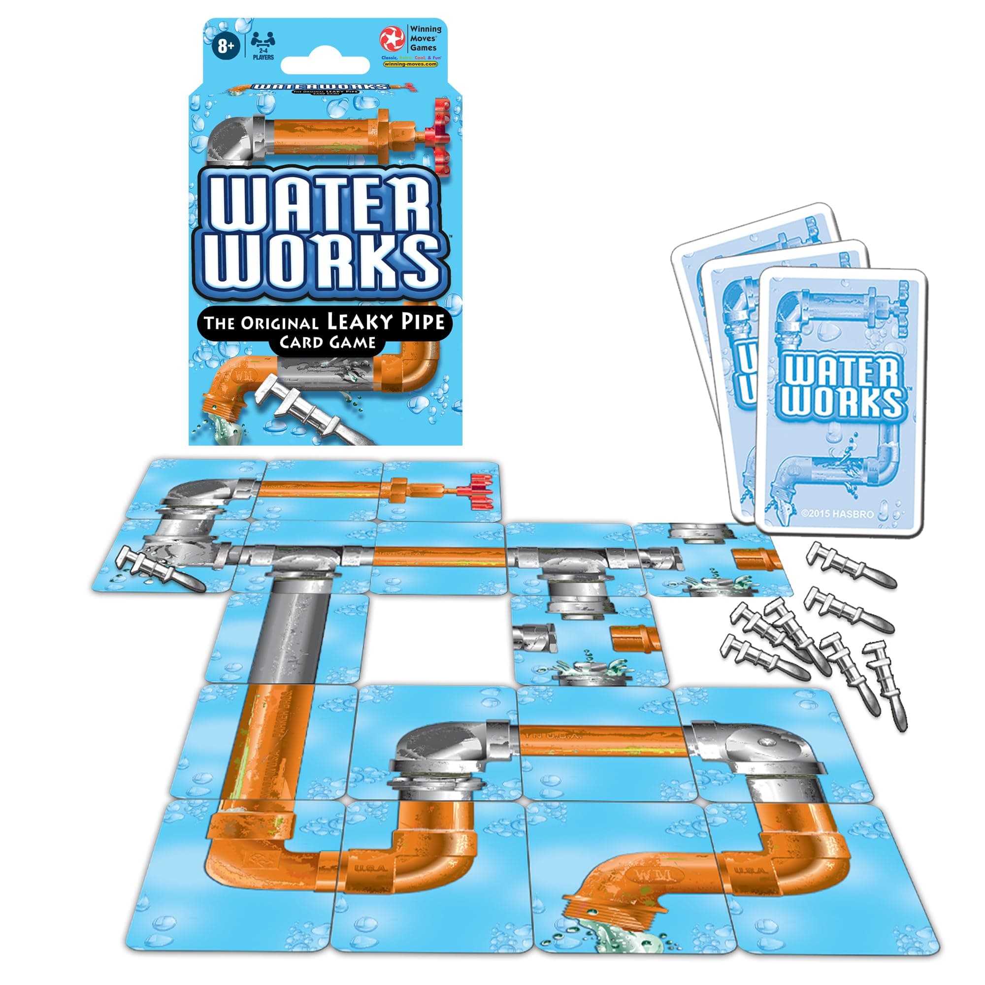 Winning Moves Games Classic Waterworks Card Game