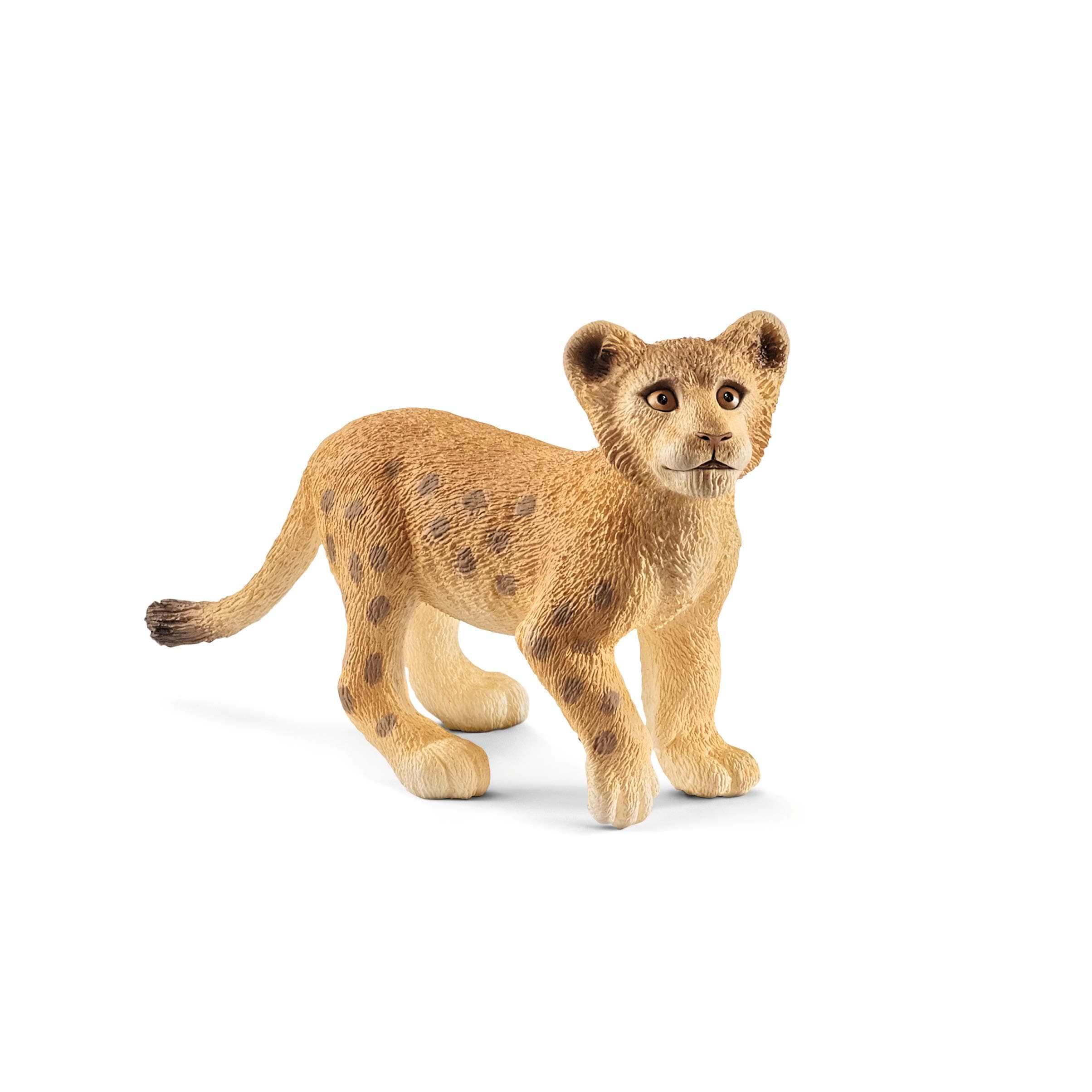 Schleich Wild Life, Animal Figurine, Animal Toys for Boys and Girls 3-8 Years Old, Lion Cub, Ages 3+