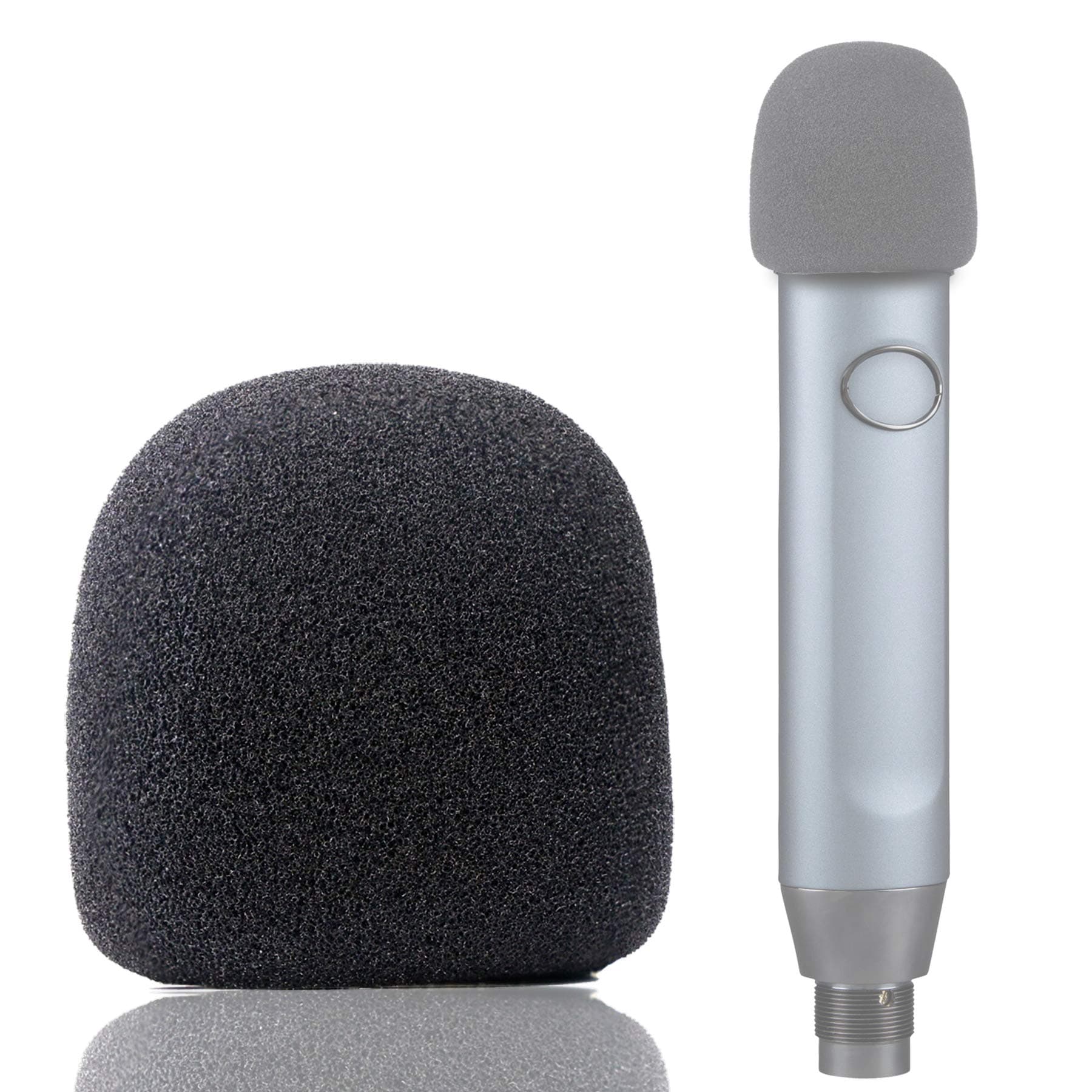 YOUSHARES Blue Ember Pop Filter - Ember Mic Windscreen Foam Cover to Reduce Plosive Wind Noises