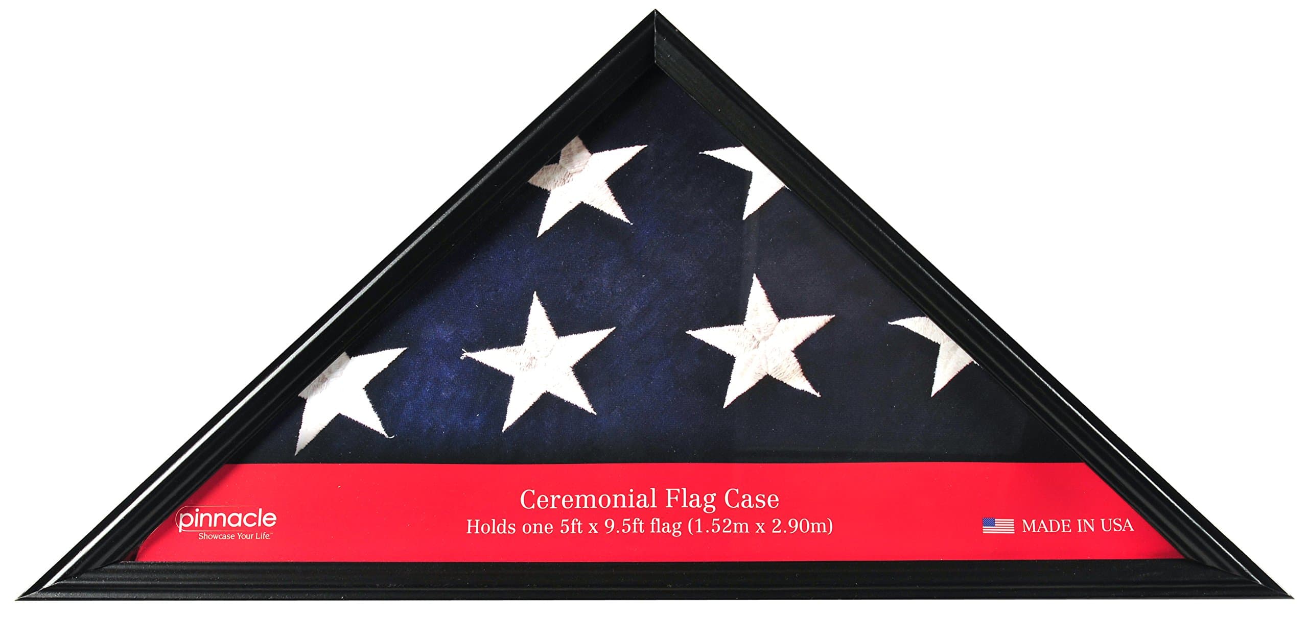 Pinnacle Frame Flag Case, Large, Black