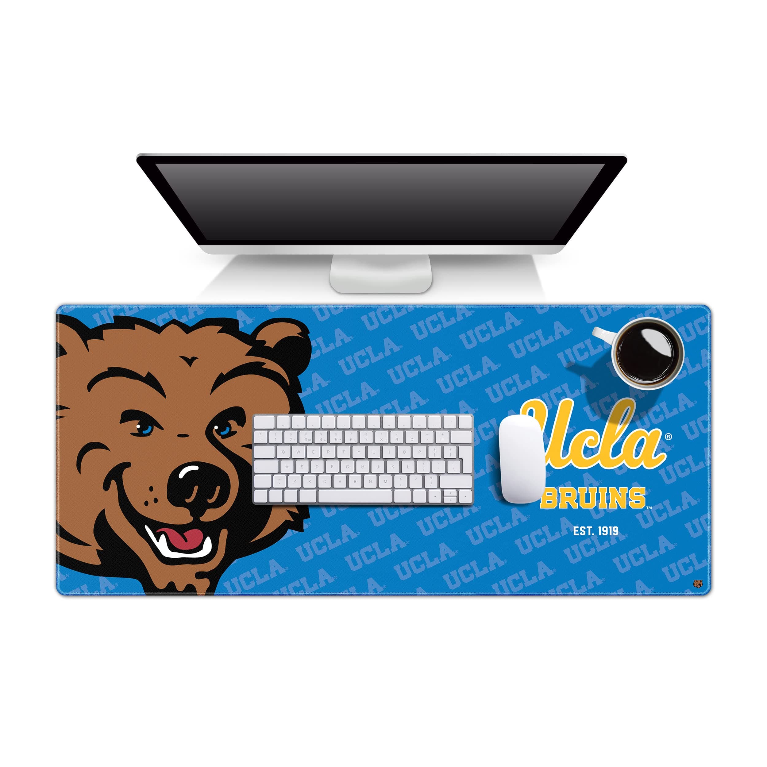 YouTheFan NCAA UCLA Bruins Logo Series Desk Pad