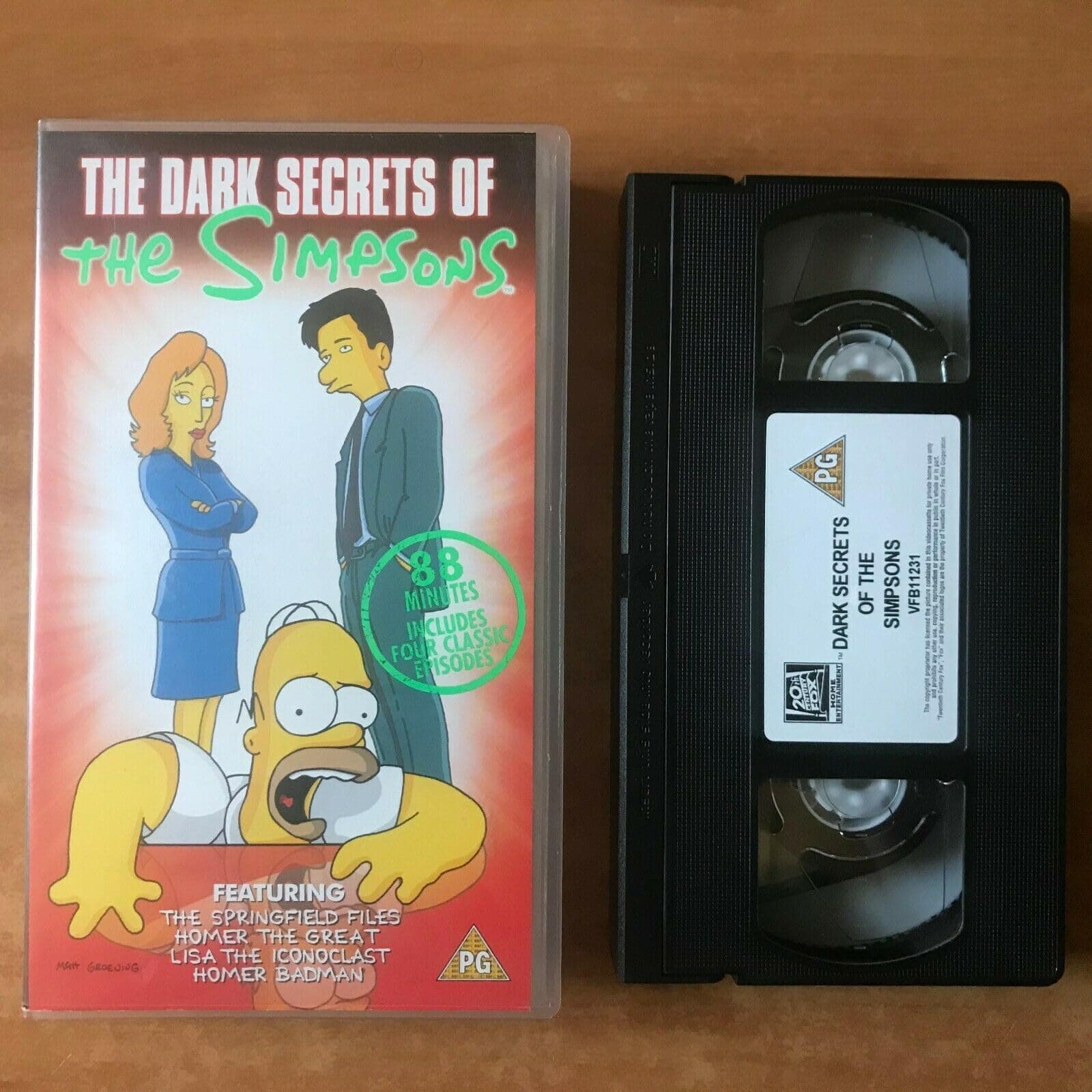 The Simpsons: The Dark Secrets Of The Simpsons [VHS]