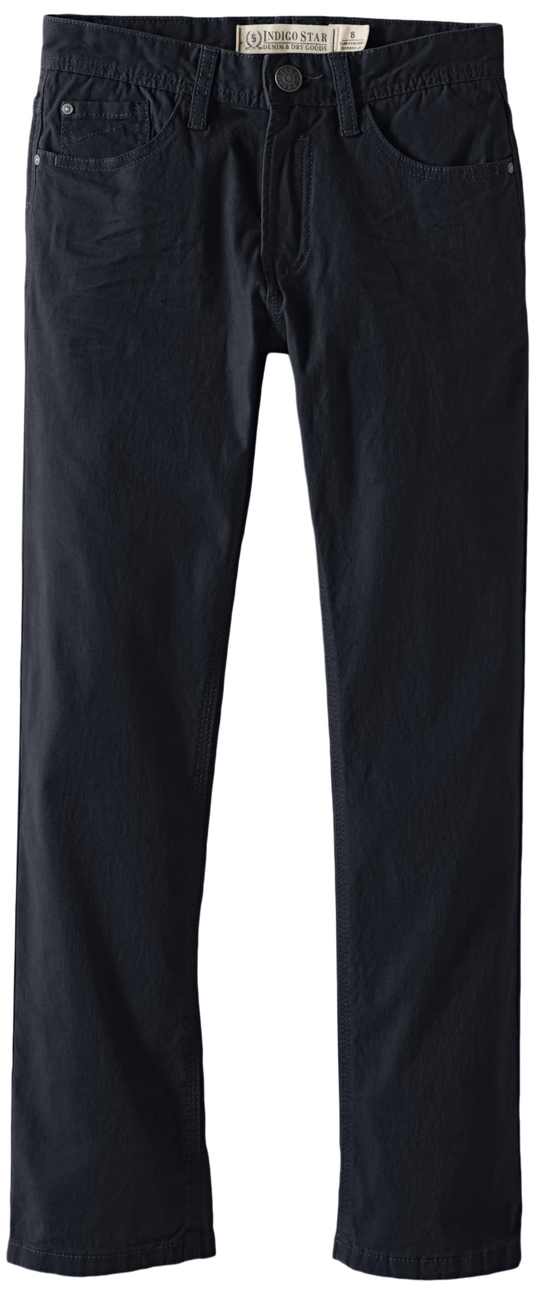 Indigo Star Big Boys' Brandon Slim Twill Stretch Pant