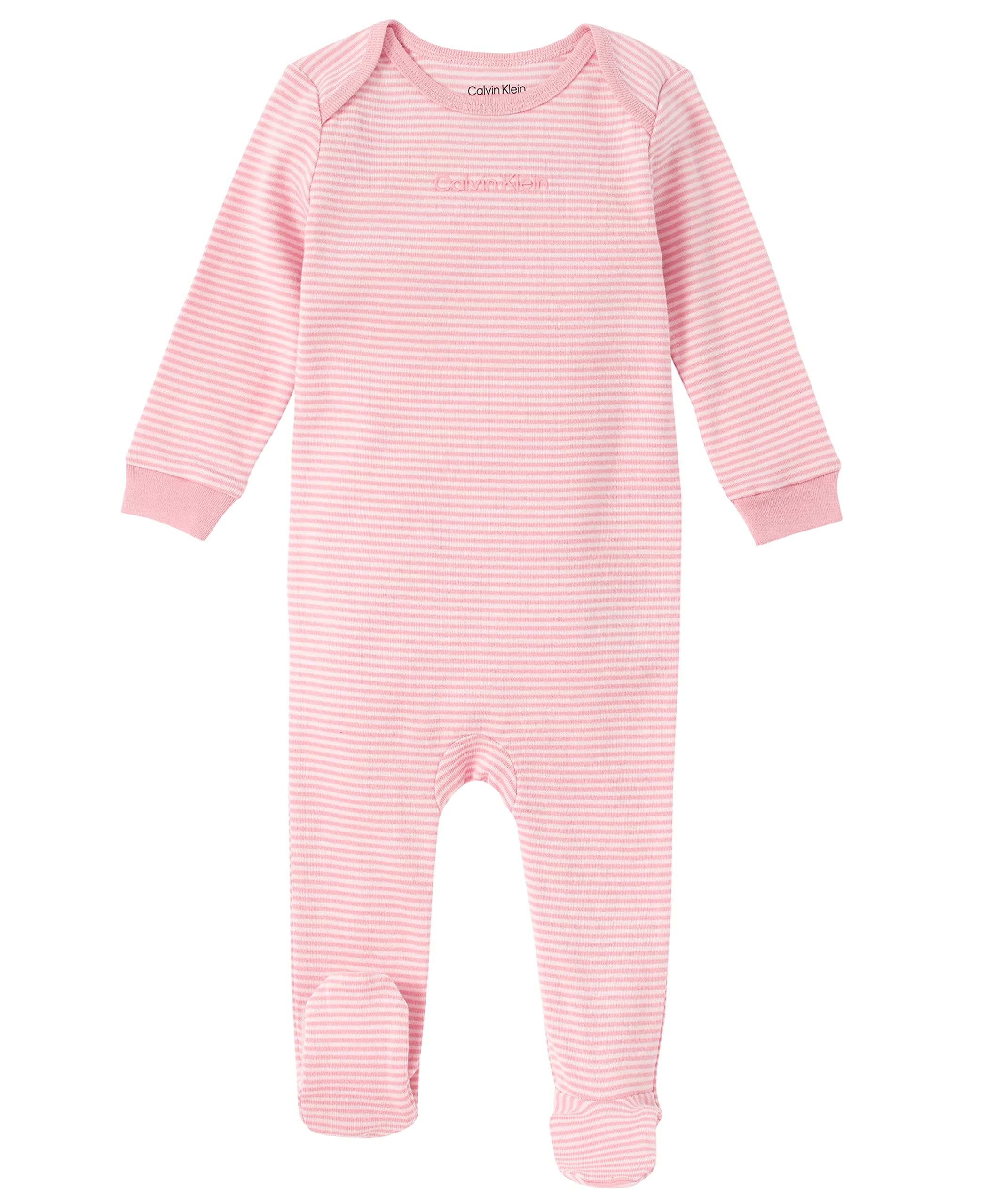 Calvin Klein Organic Baby Essentials Footed Coverall