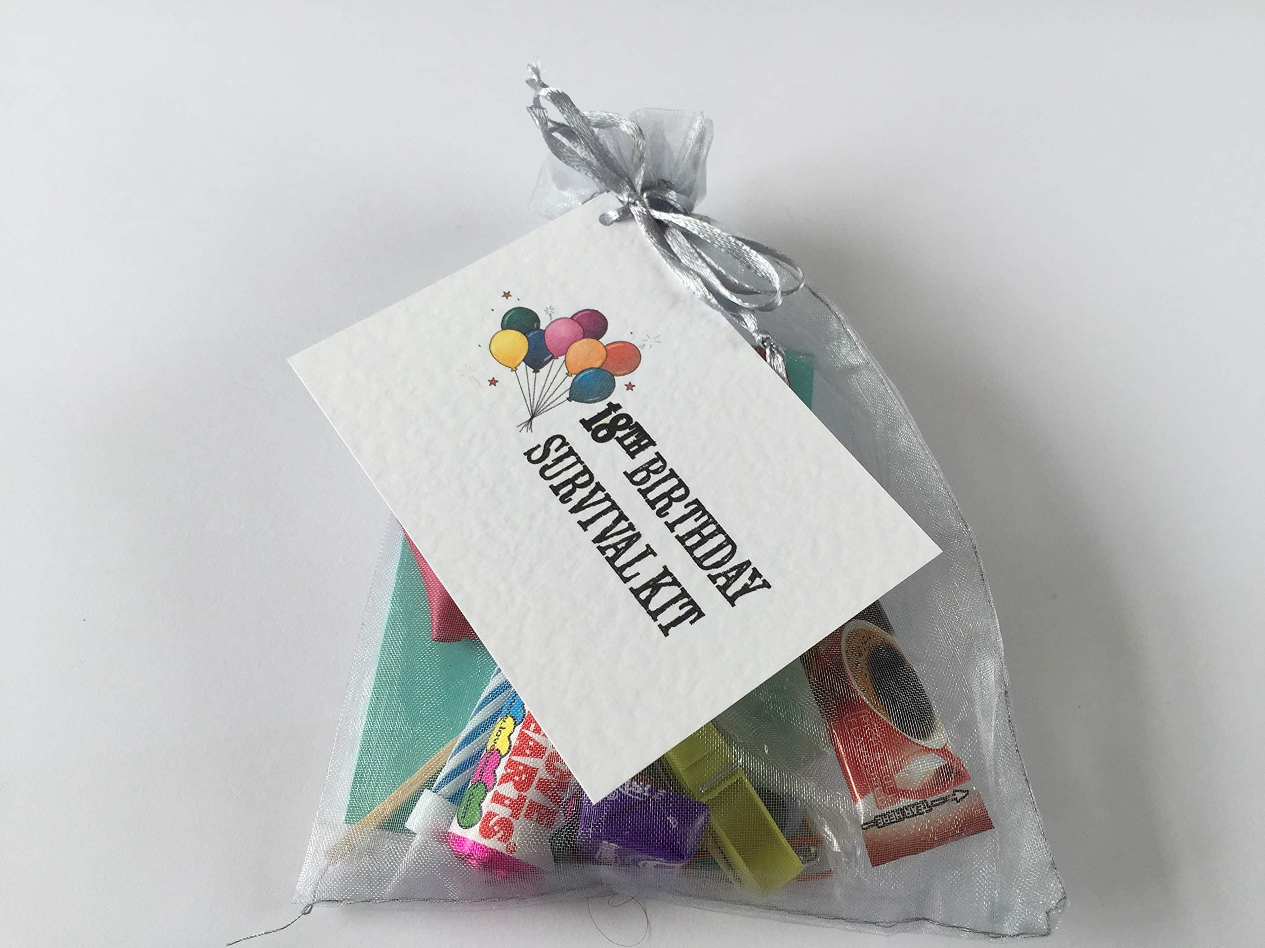 18th Birthday Survival Kit - Novelty Card Alternative - Birthday Gift