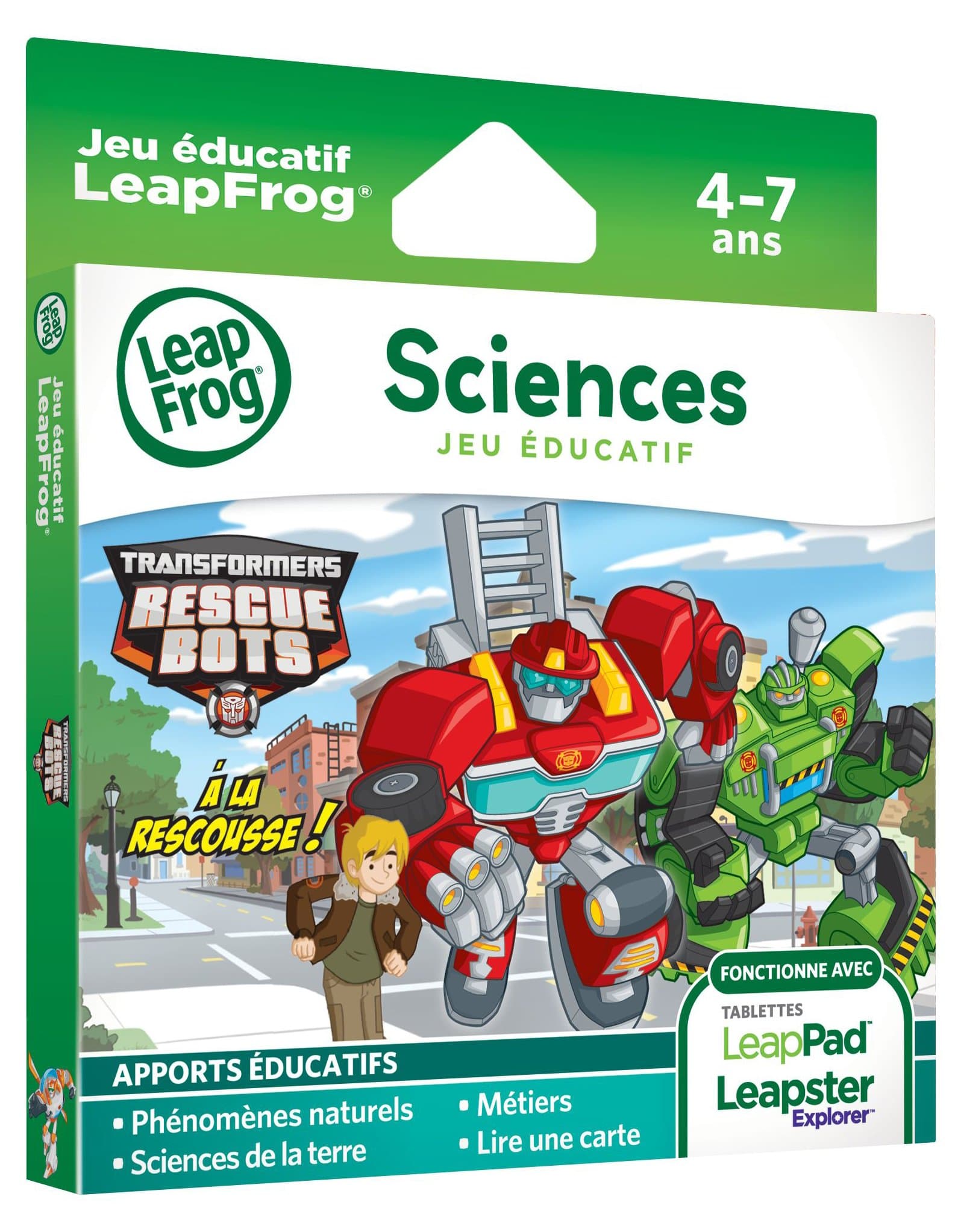 LeapFrog - 82013 - Electronic Game - Leappad/Leapster - Transformers Rescue Bots