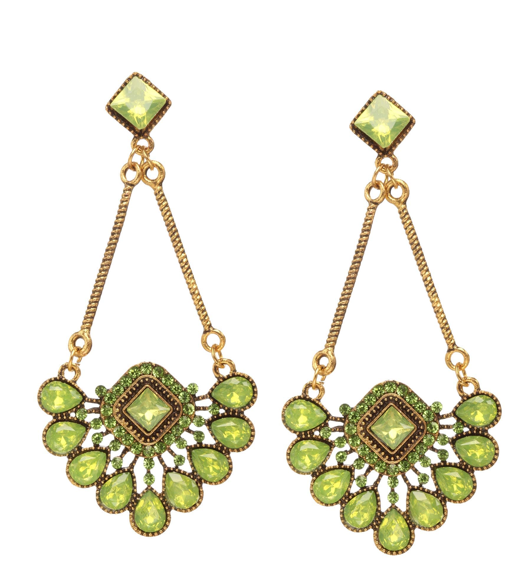 Bindhani Jewellery Fashion Gold Plated Fancy Party Wear Stylish Dangle & Drop Earrings for Girls & Women