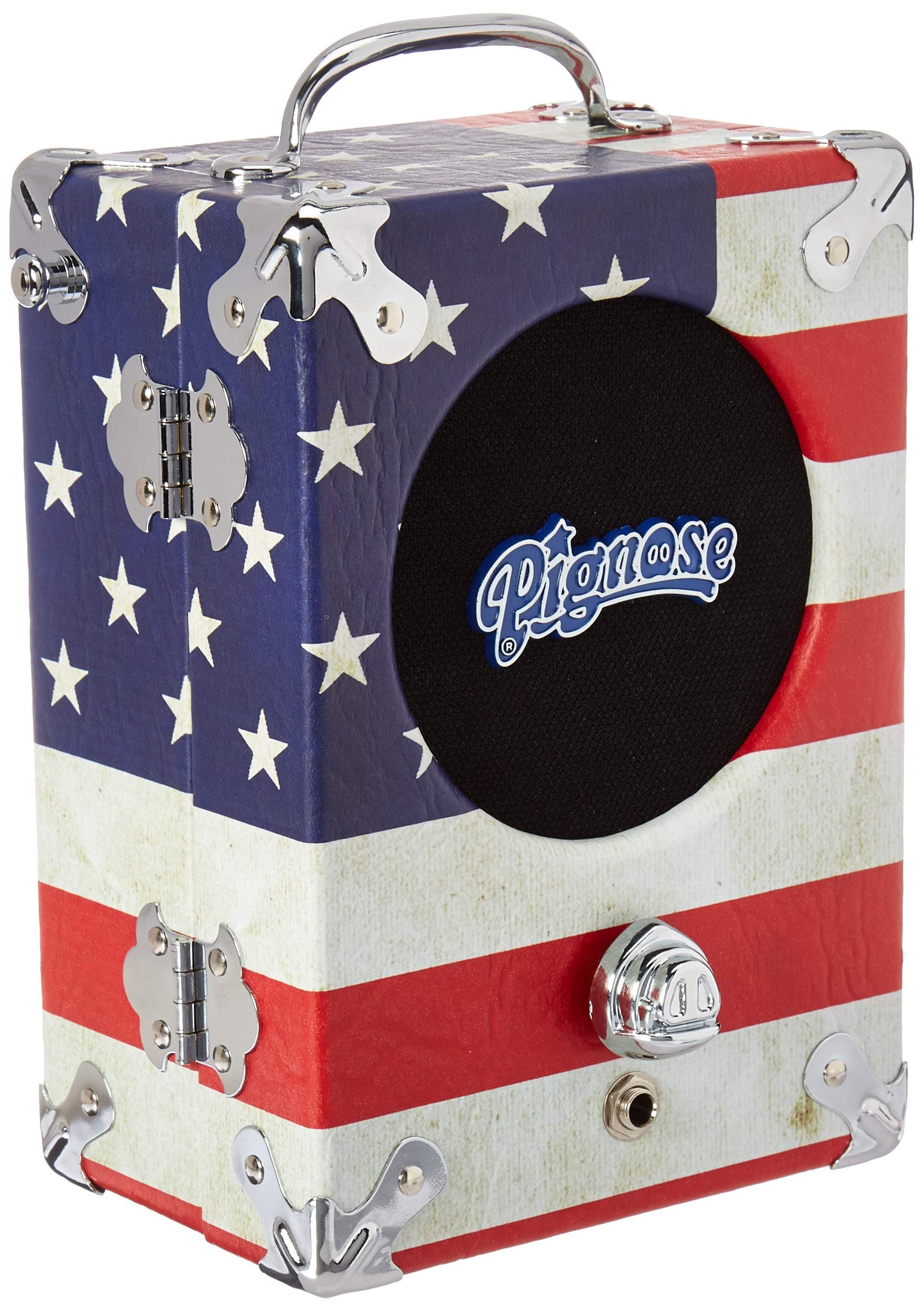 Pignose Industries Pignose Mini Guitar PGG-200 Flamed Maple, Old Glory Amerian Flag Finish (7-100 1776)