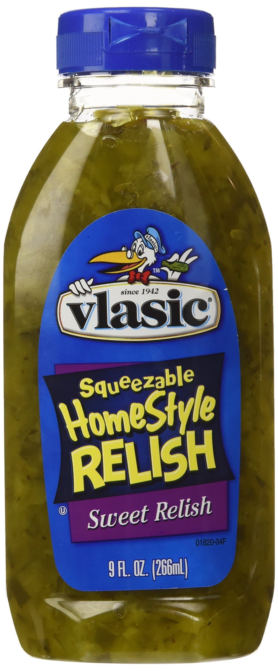 Squeezeable Homestyle Pickle Relish, Sweet, 9 Ounce